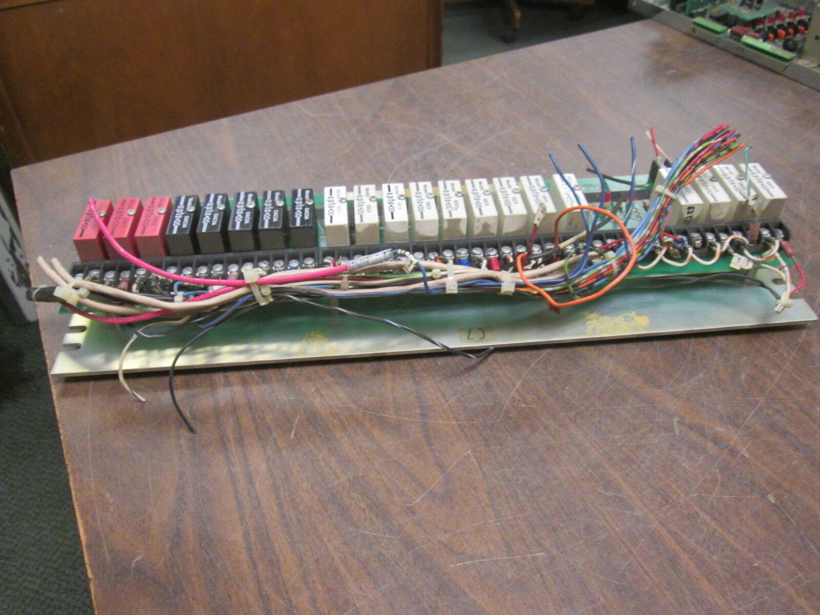 Opto 22 I/O Relay Board PB-24 (13)IDC5 Relay (5)OAC5A Relay (3)ODC5 Relay Used