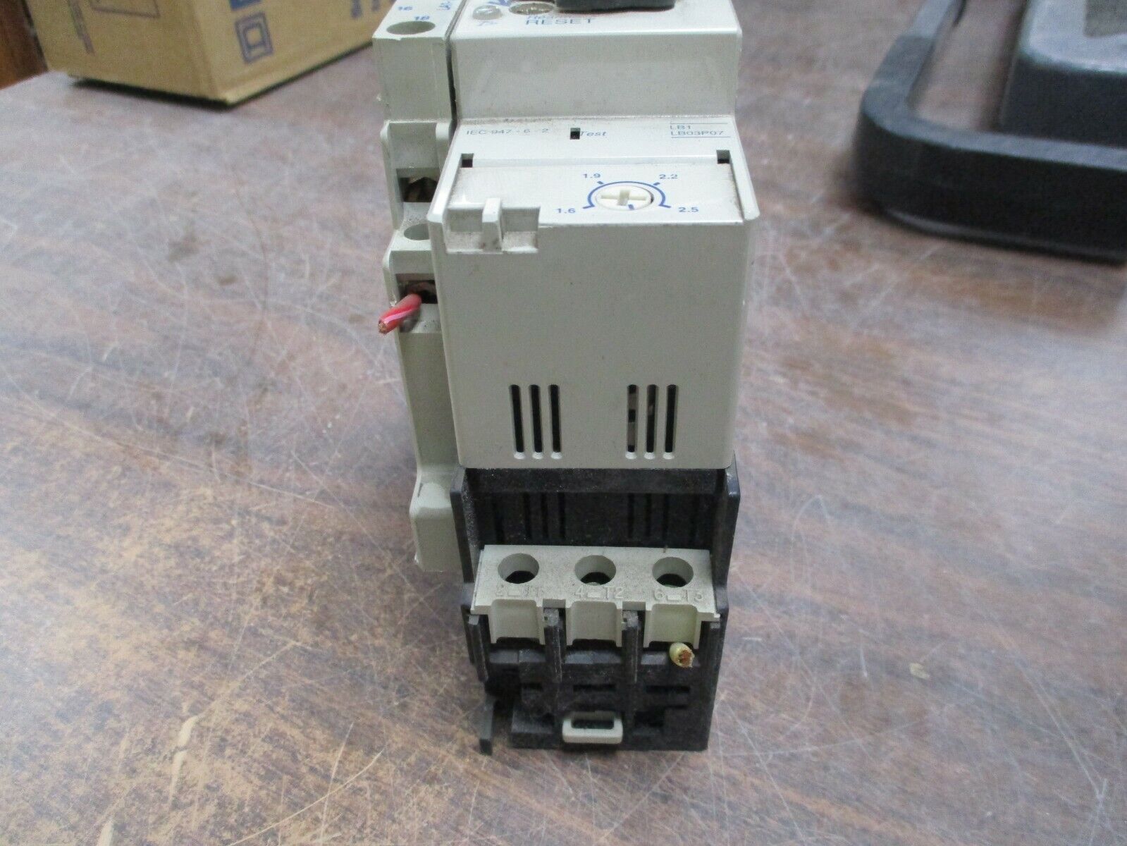 Telemecanique Integral 18 Starter LD1 LB030 115-120V Coil 18A  600V  Used