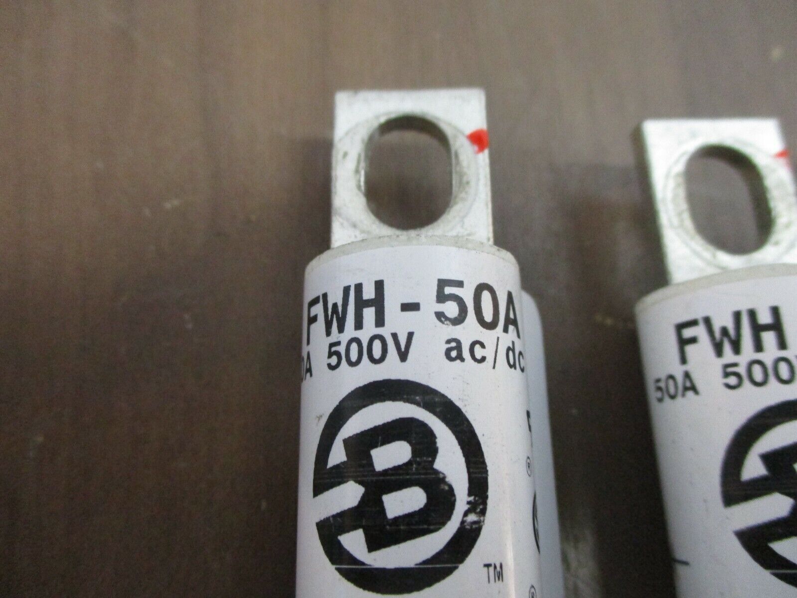 Bussmann Fuse FWH-50A 50A 500V *Lot of 3* Used