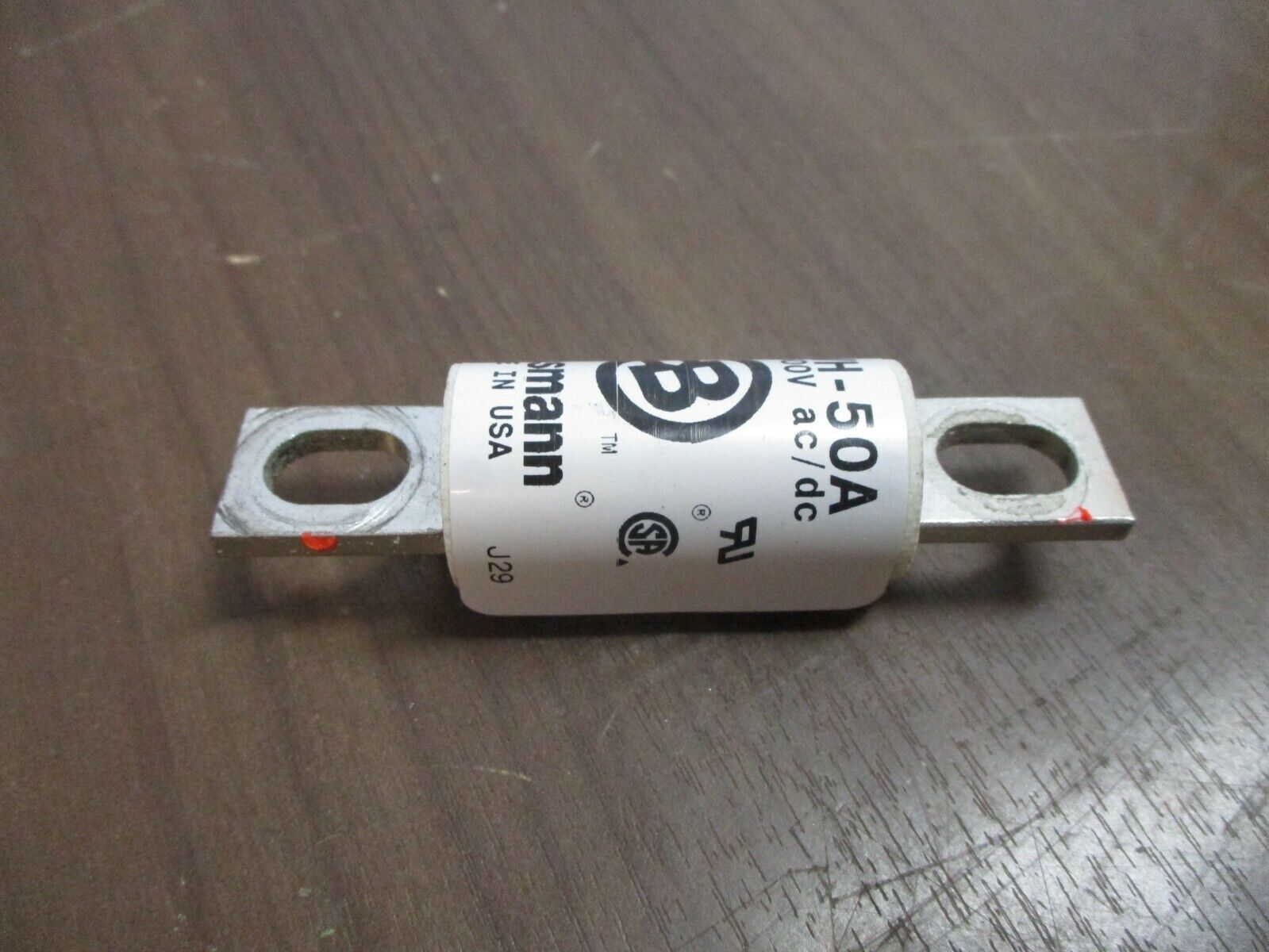 Bussmann Fuse FWH-50A 50A 500V *Lot of 3* Used