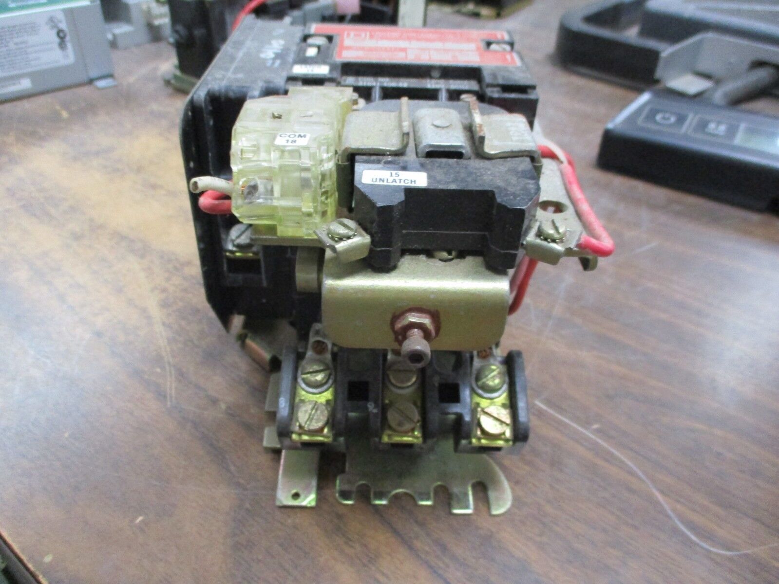 Square D Lighting Contactor 8903 SMG12 120V Coil 30A 600V Used