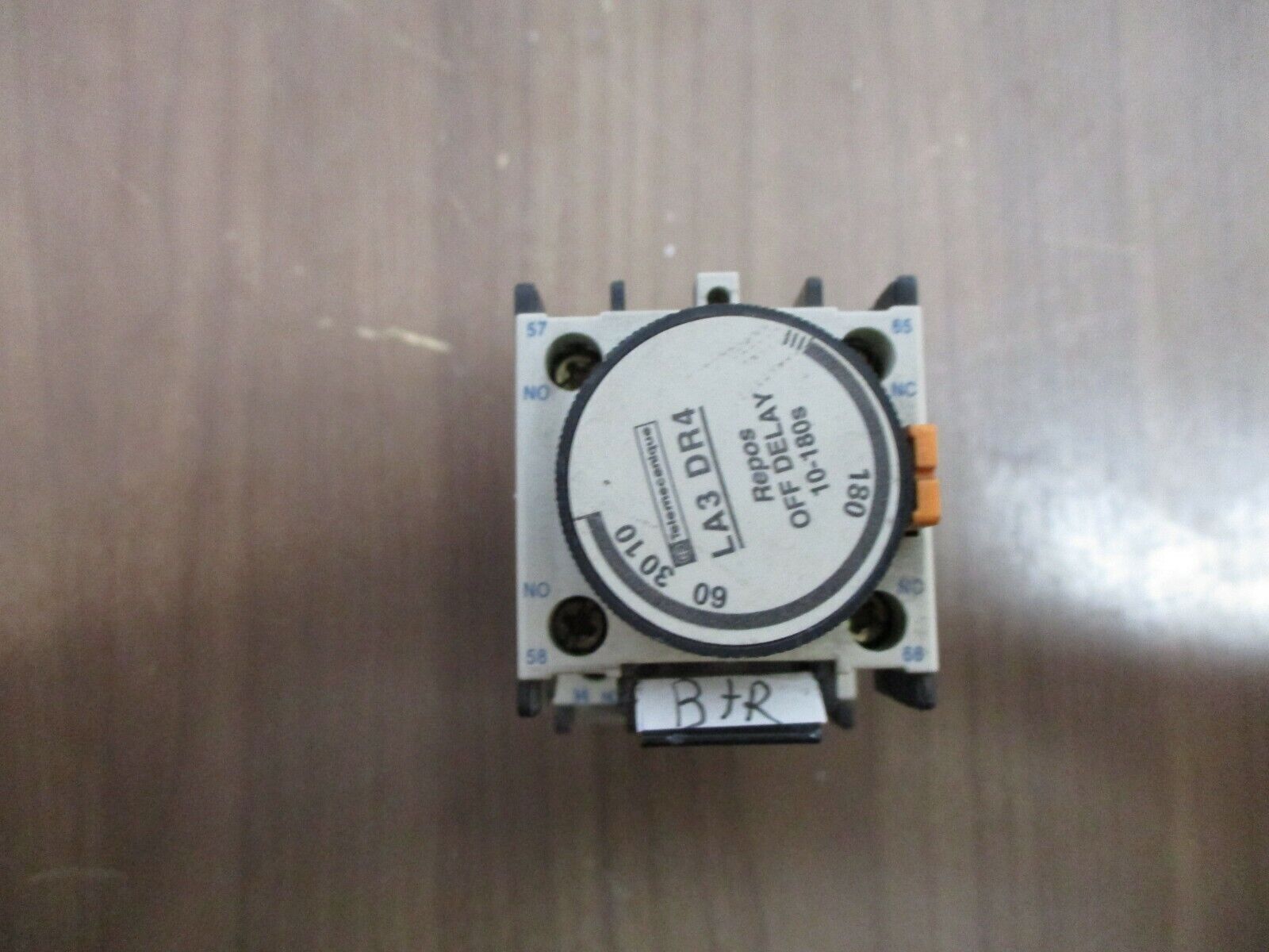 Telemecanique Timing Relay LA3 DR4 Off Delay: 10-180 Sec 120V Coil Used