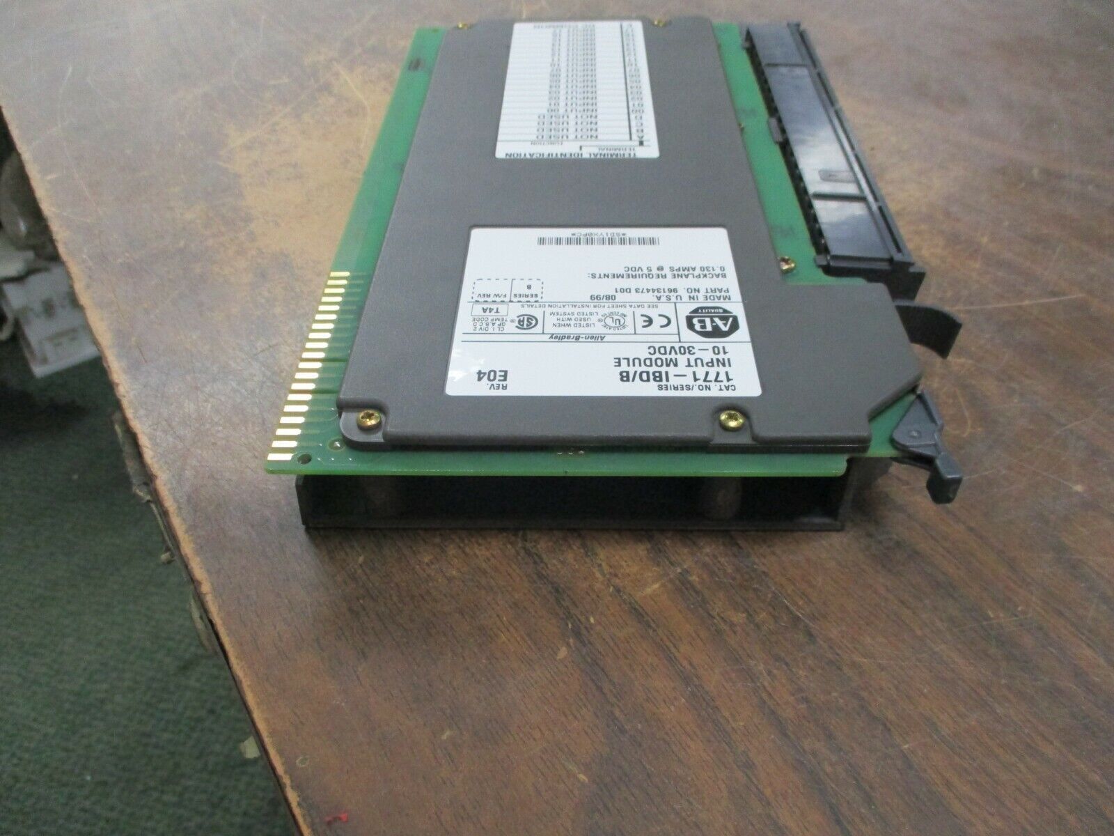 Allen-Bradley DC Input Module 1771-IBD/B Ser. B Rev. E04 10-30VDC Used