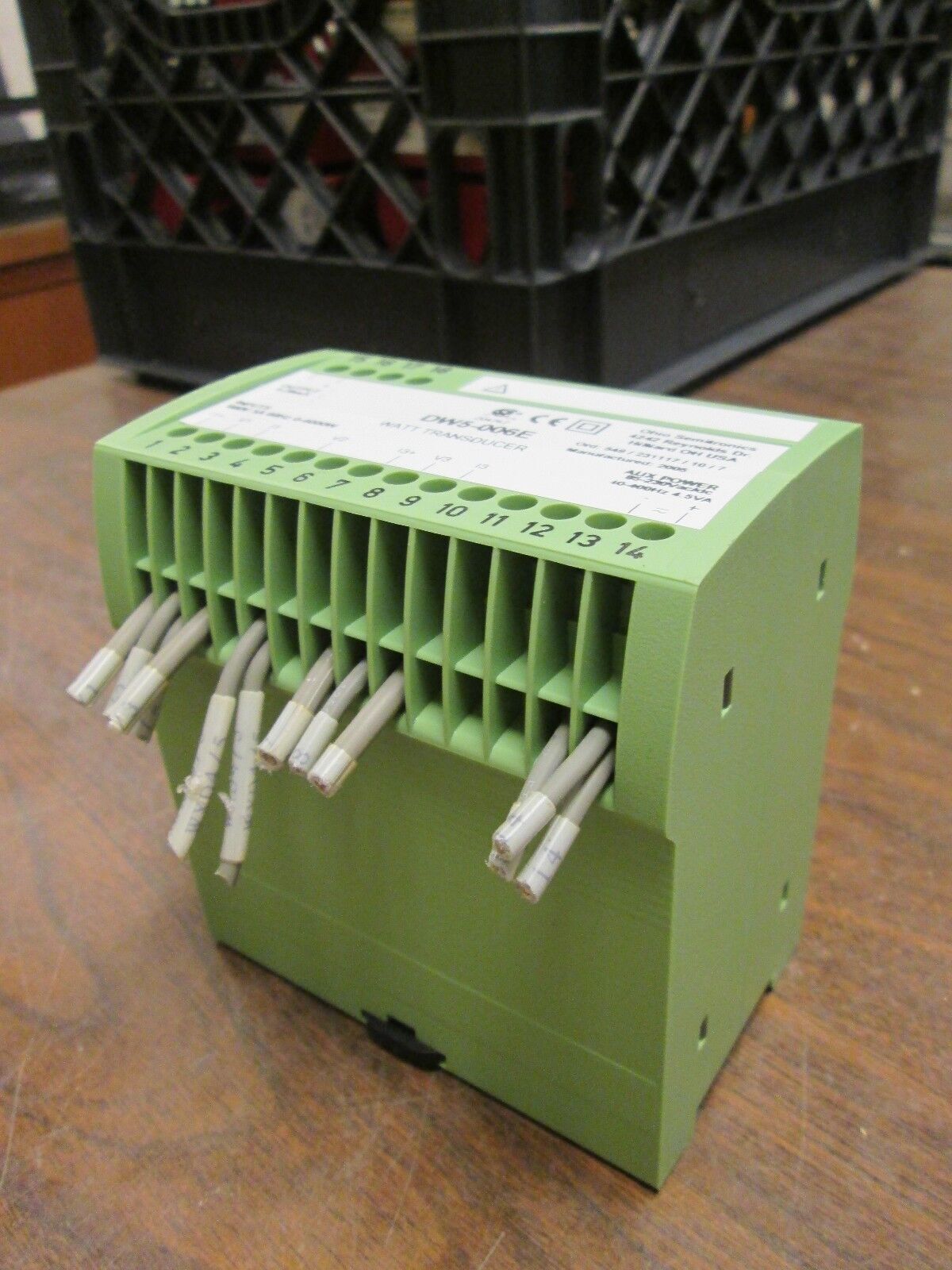 Ohio Semitronics Watt Transducer DW5-006E Used