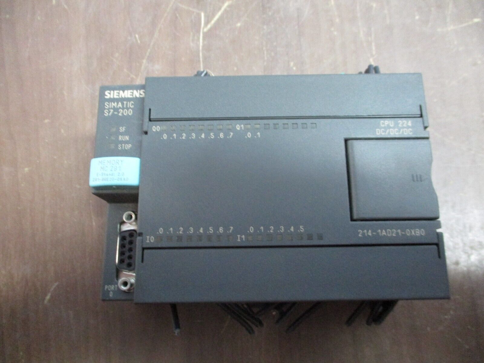 Siemens Simatic S7-200 CPU Module 6ES7 214-1AD21-0XB0 Used