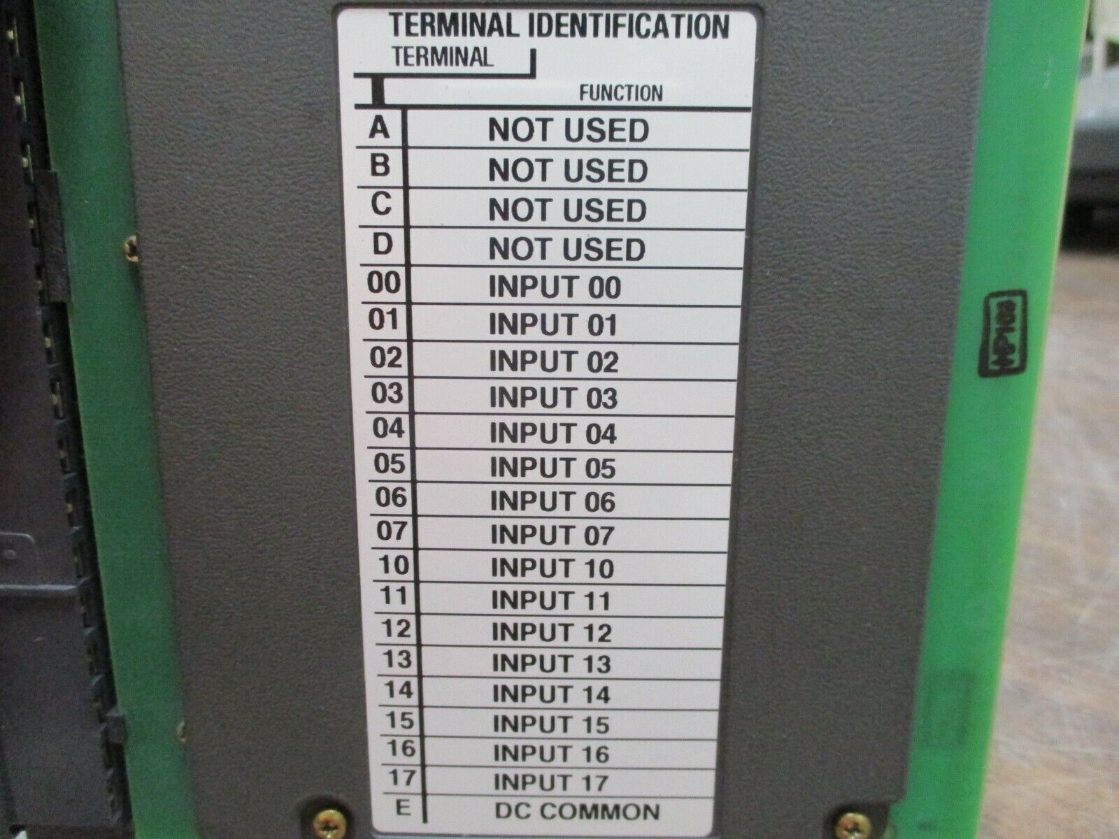 Allen-Bradley DC Input Module 1771-IBD/B Ser. B, Rev. E04, 10-30VDC, Used