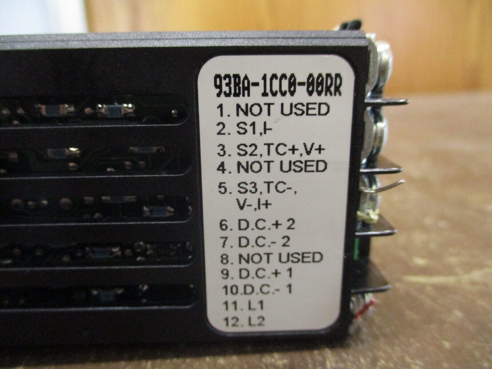 Watlow Temperature Controller 93BA-1CC0-00RR Type 4X, 12 Enclosure Used