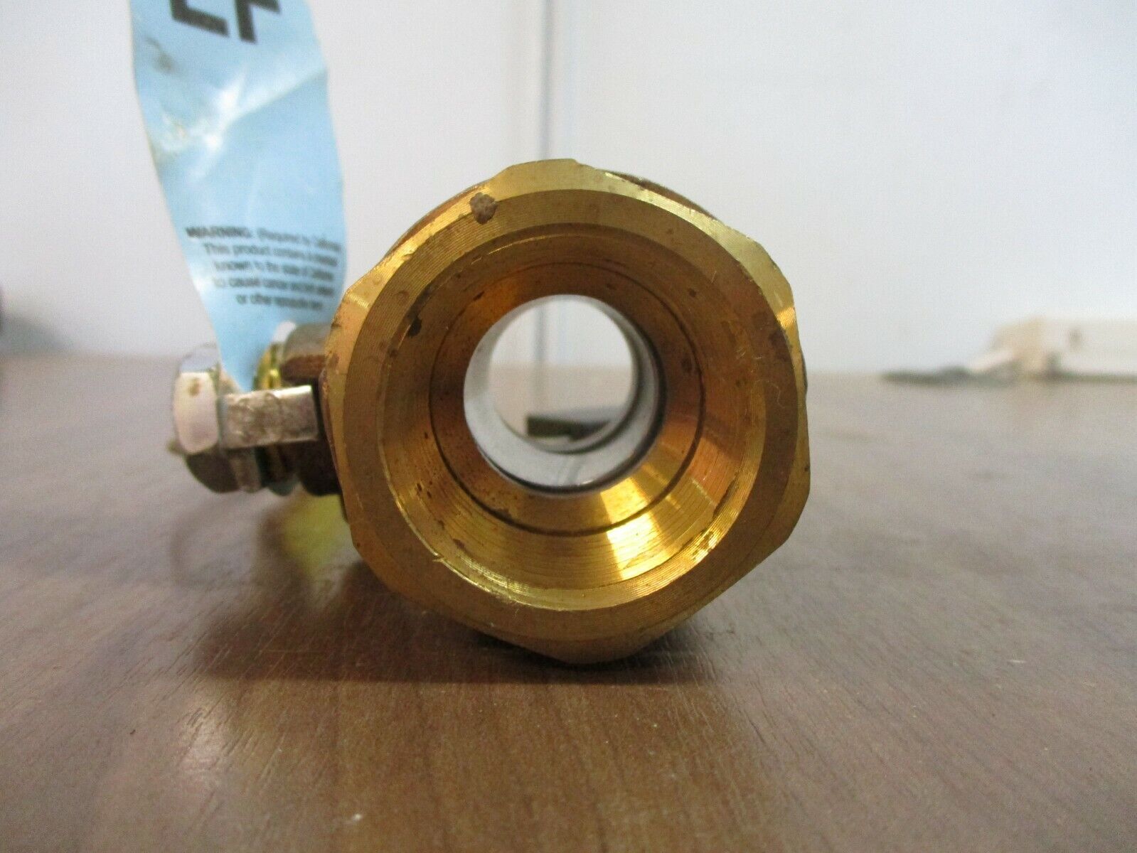 Apollo Ball Valve LWS70LF105 Body: BRZ Stem: BRS Ball: BRS Seat: RPTFE Used