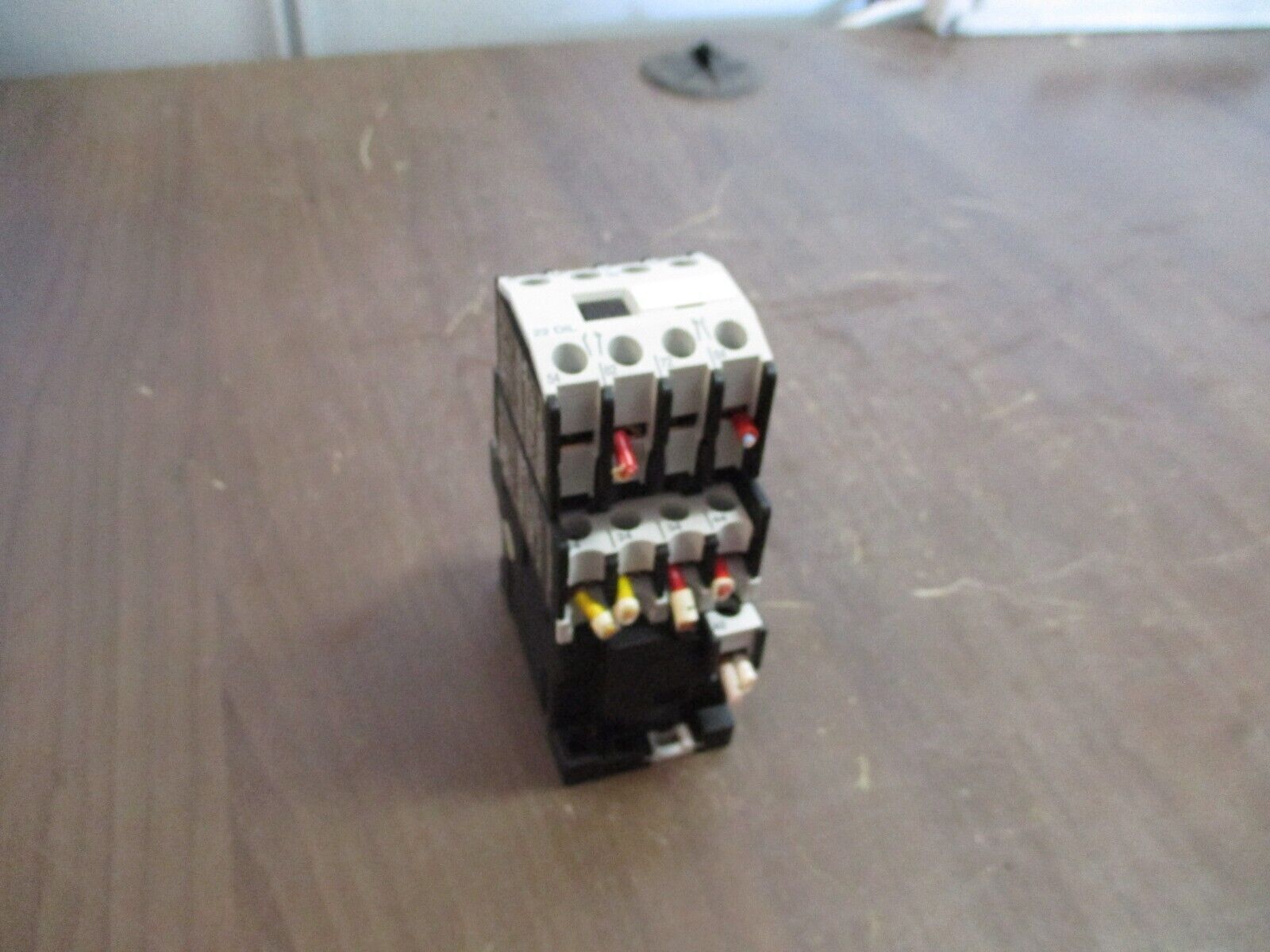 Moeller Contactor DIL R40 120V Coil 15A 600V w/ Aux Contact Block Used
