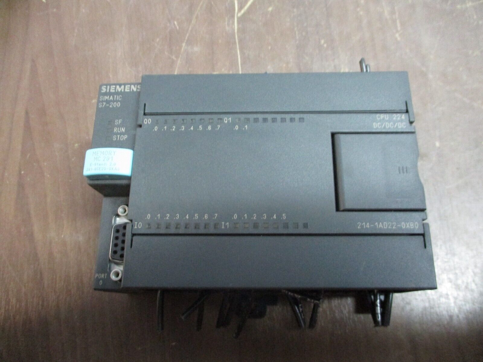 Siemens Simatic S7-200 CPU Module 6ES7 214-1AD22-0XB0 Used