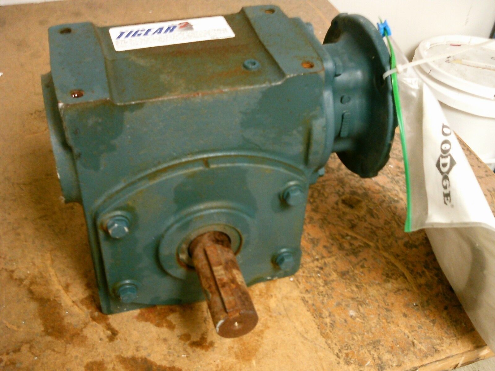 Dodge Tigear 2 Reducer 35Q50L56 Ratio 50:1 3485 in/lb Torque Out 2.64HP In Used