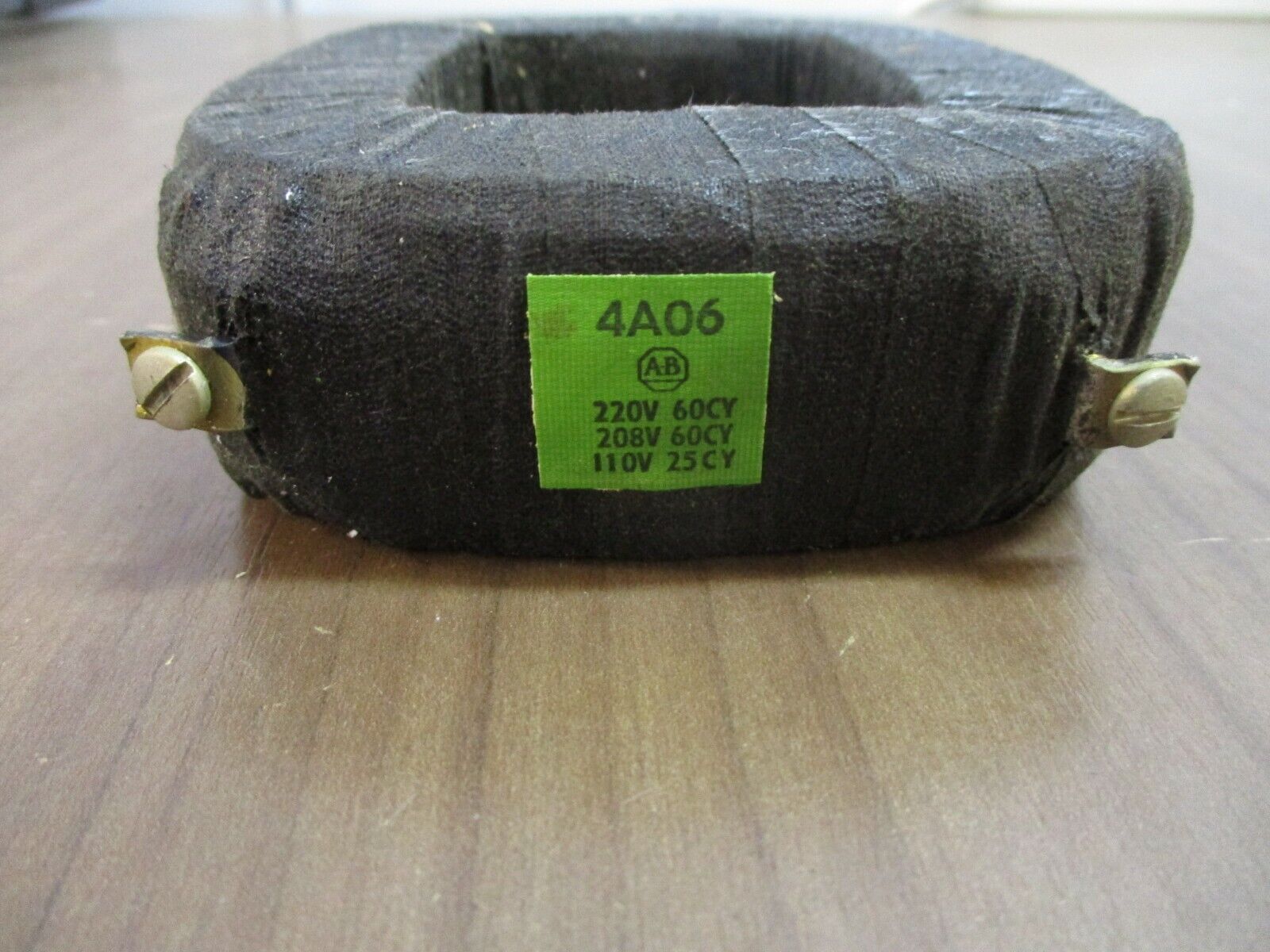 Allen-Bradley Magnetic Coil 4A06 208/220V @ 60Hz, 110V @ 25Hz New Surplus