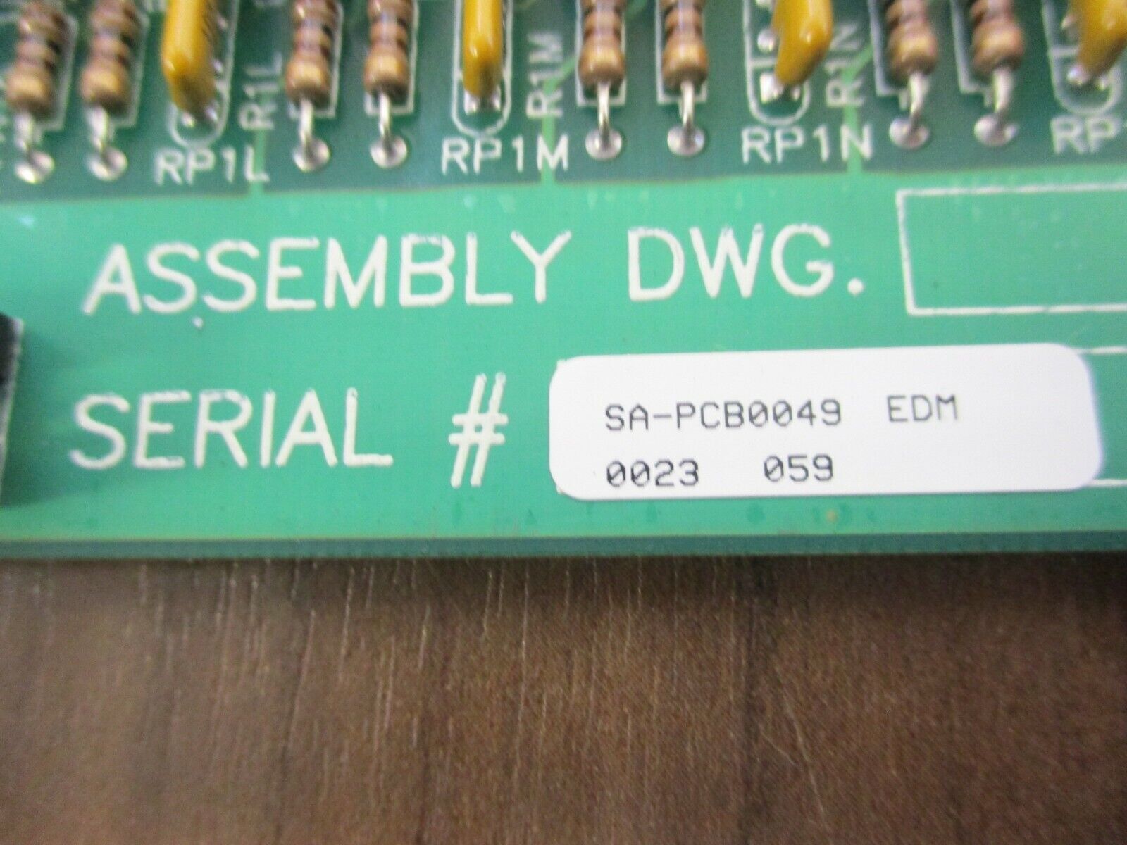 PDI DCM Control Board PCB-0049 Rev. 2 Used