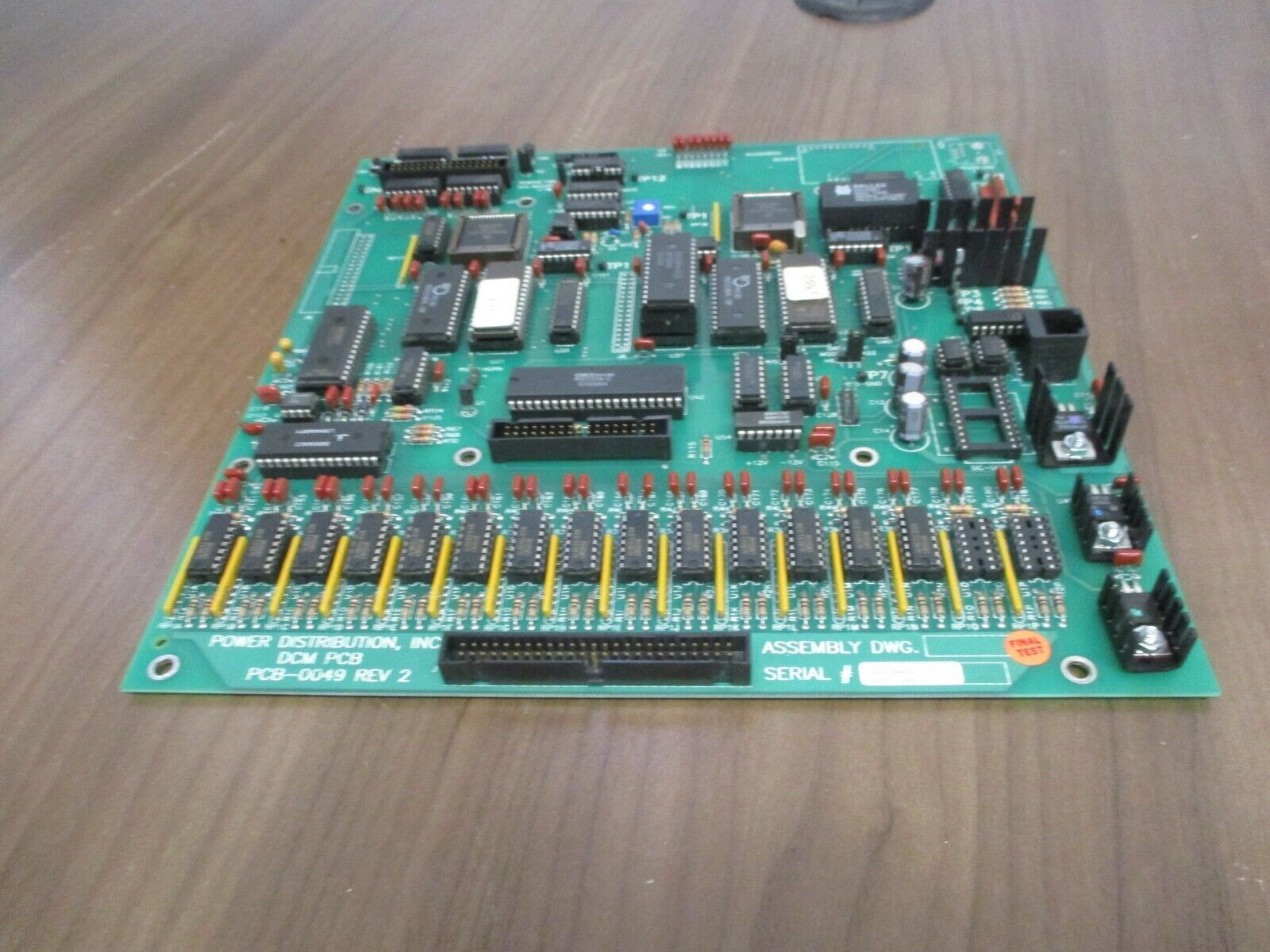 PDI DCM Control Board PCB-0049 Rev. 2 Used