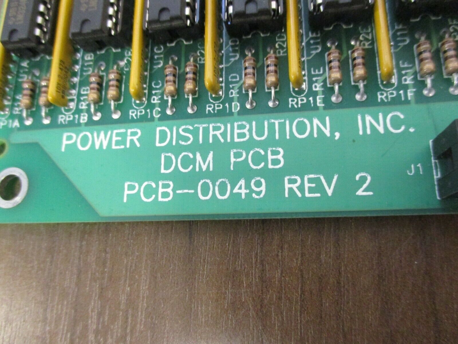 PDI DCM Control Board PCB-0049 Rev. 2 Used