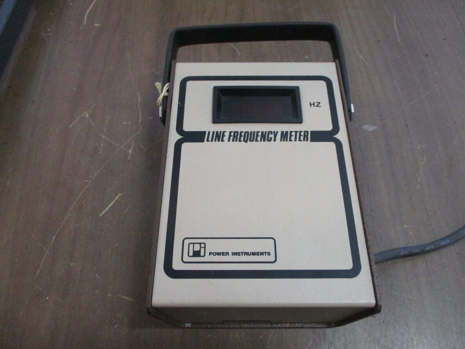 Power Instruments Line Frequency Meter Used