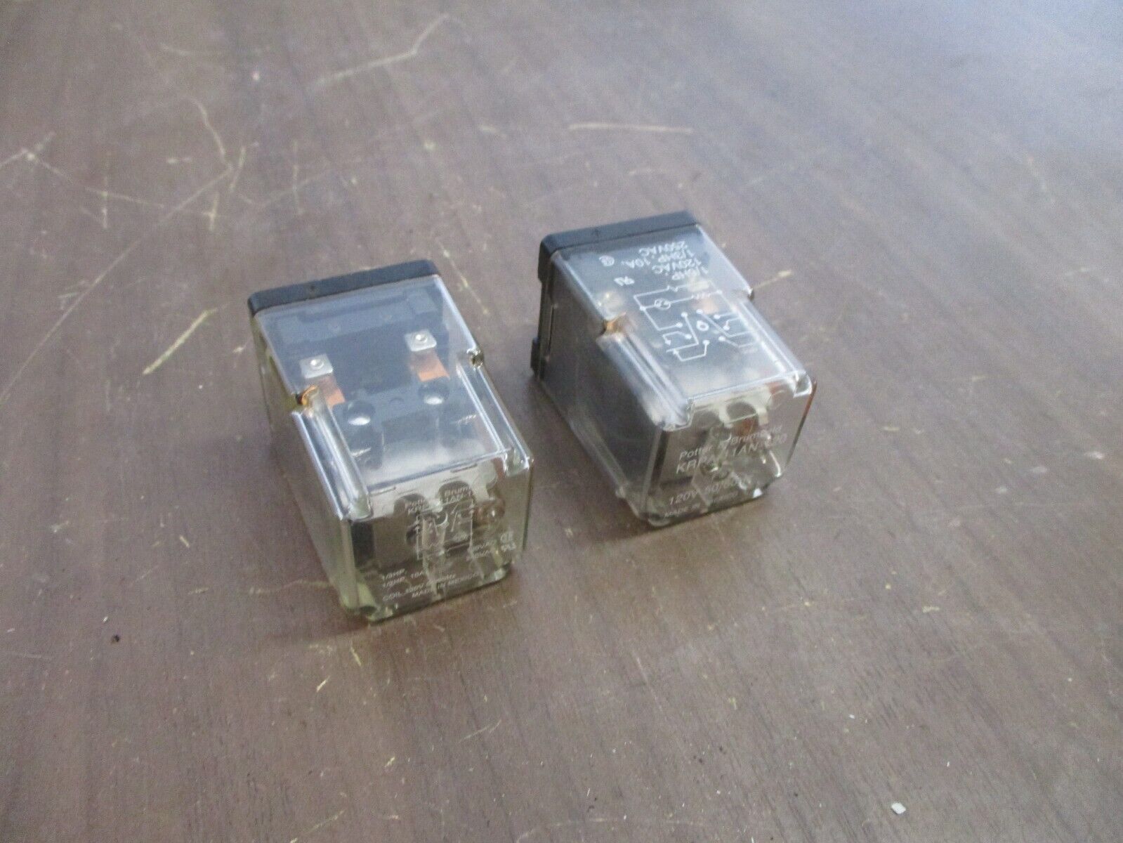 Potter & Brumfield Relay KRPA-11AN-120 120V Coil *Lot of 2* Used