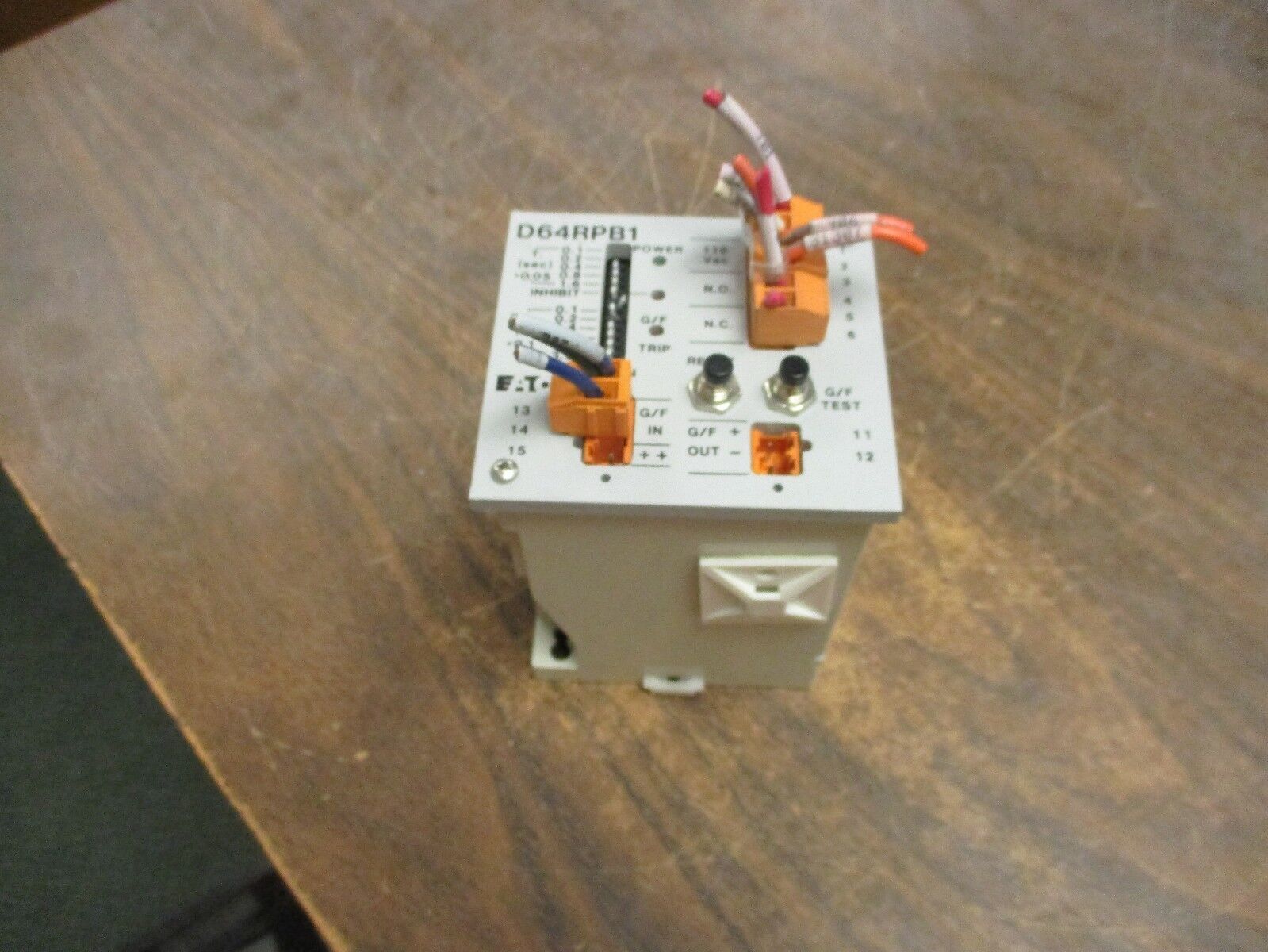 Eaton Ground Fault Relay D64RPB1 115V Used