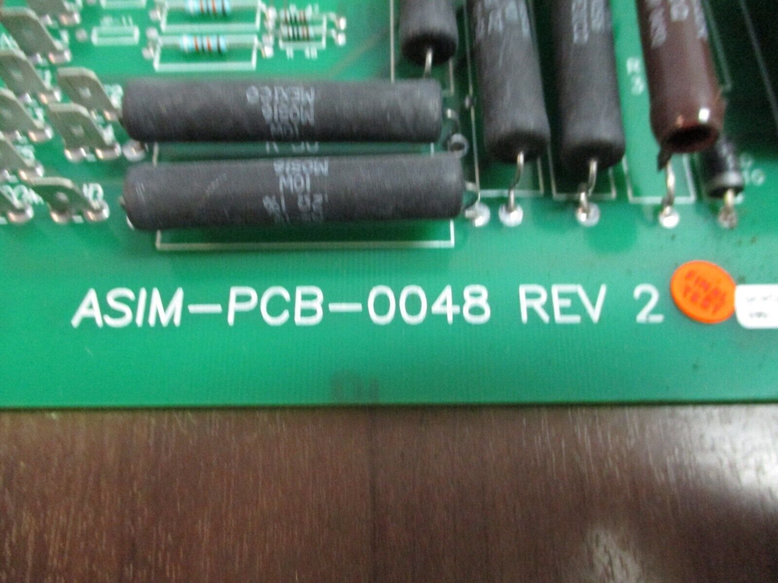 PDI Control Board ASIM-PCB-0048 Rev. 2 Used