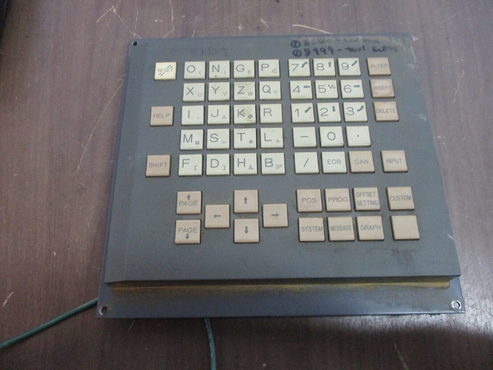 Fanuc MDI Unit A02B-0236-C125/MBR Used