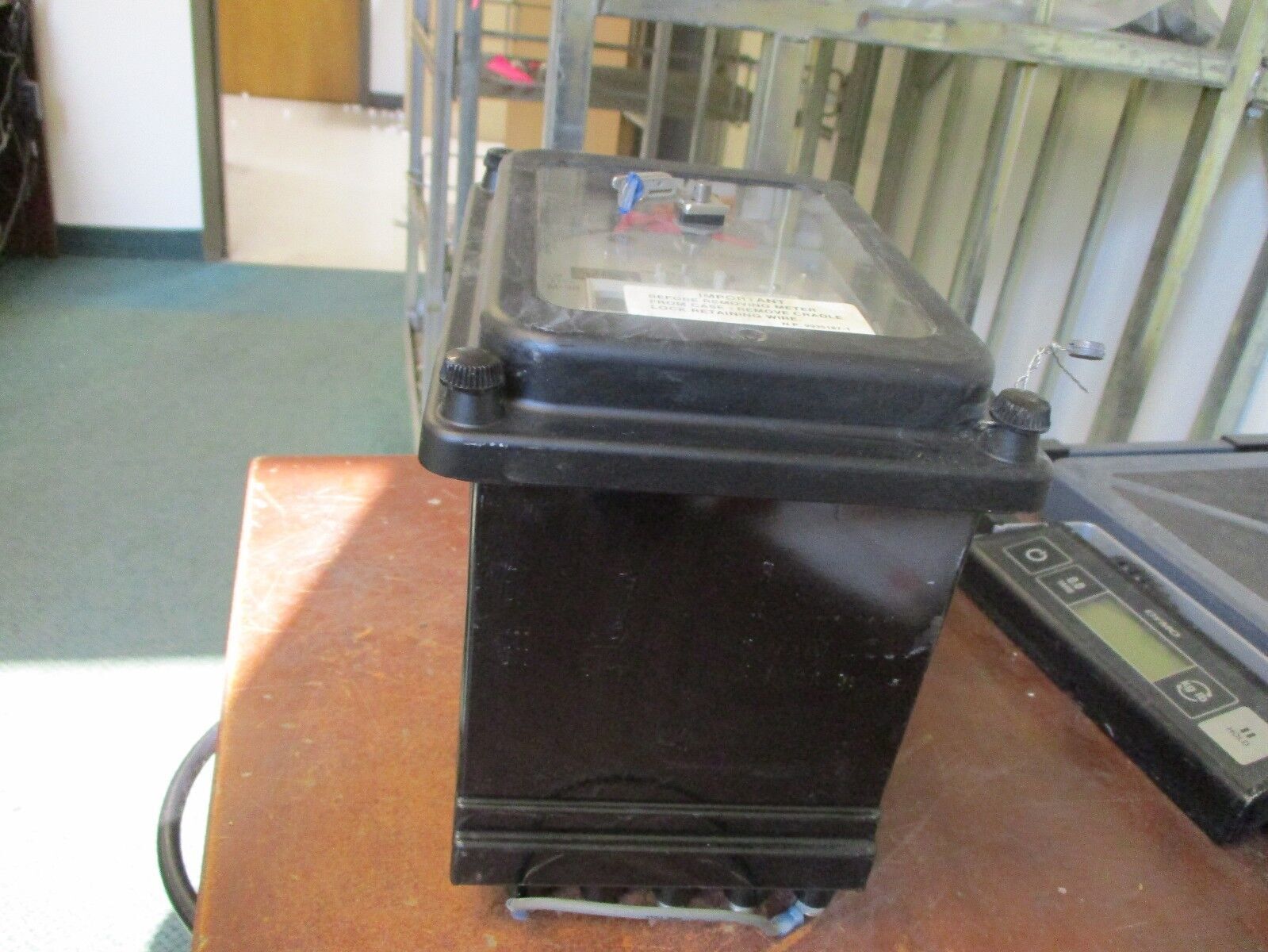 GE Type M-90 Watthour Demand Register 734X2G3 240V 4w Used