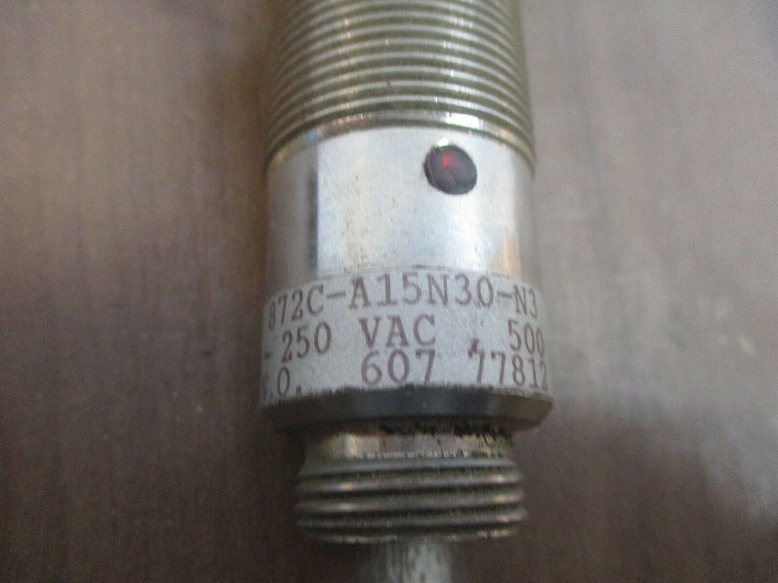 Allen-Bradley Inductive Proximity Sensor 872C-A15N30-N3 20-250VAC 500mA Used