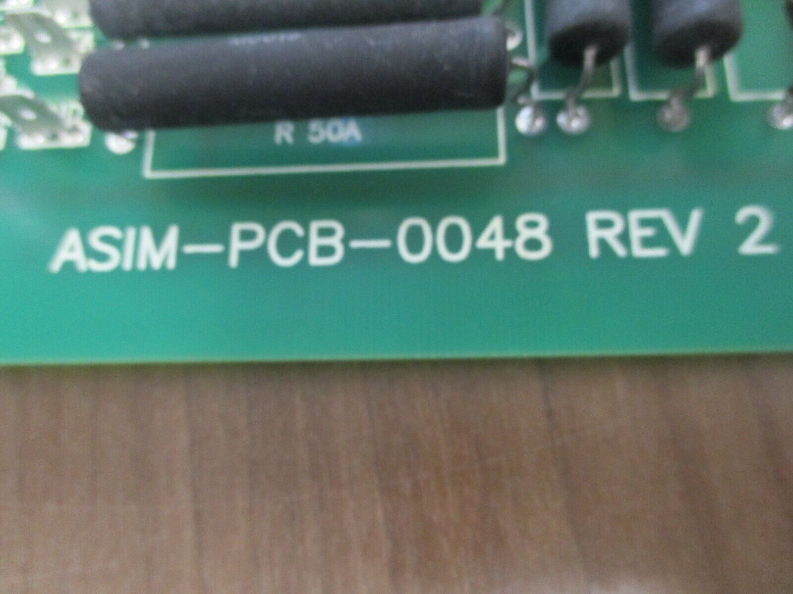 PDI Control Board ASIM-PCB-0048 Rev. 2 *Chipped Terminal* Used
