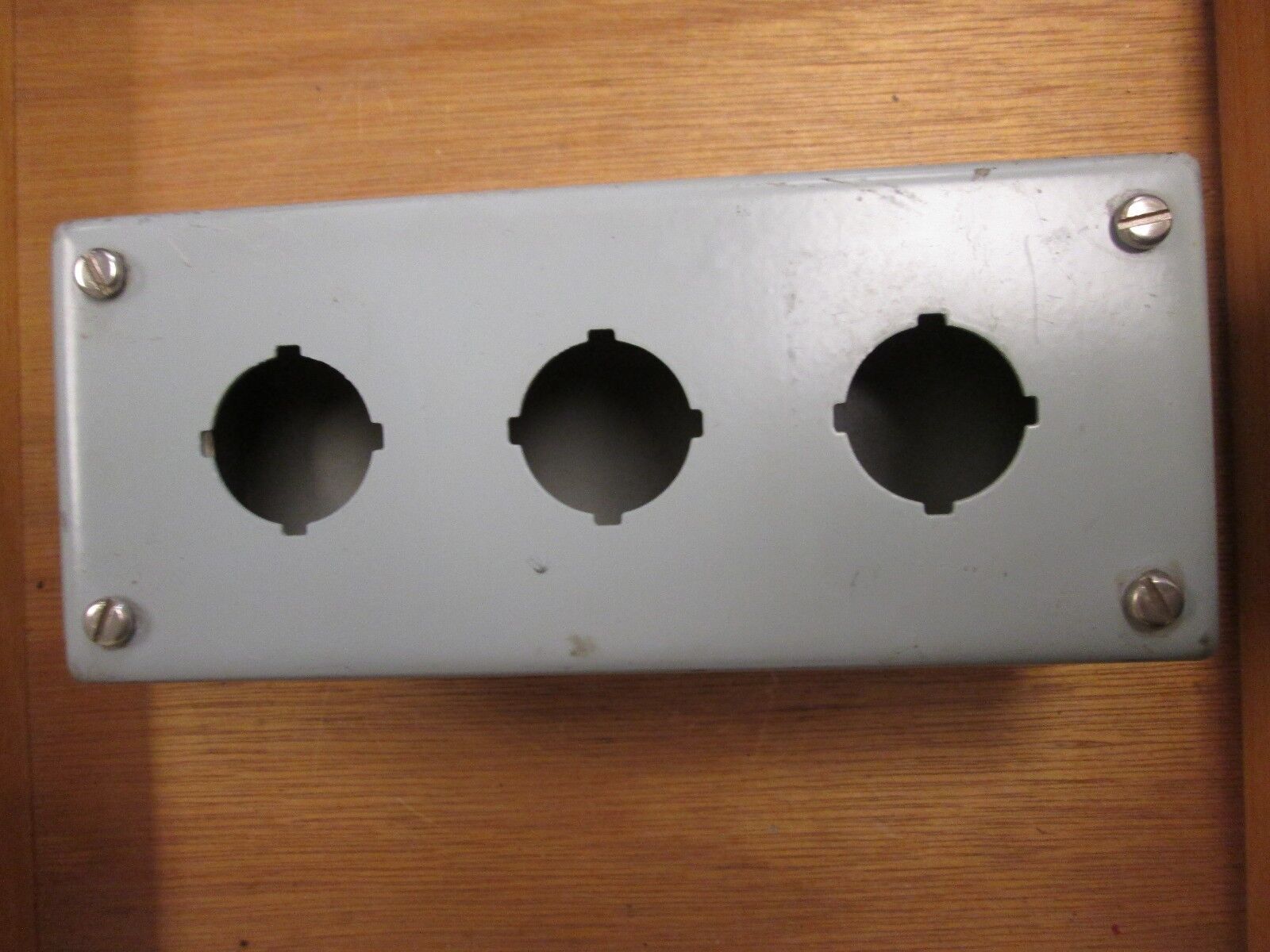 Wiegmann Push Button Station PB3 3 hole Used
