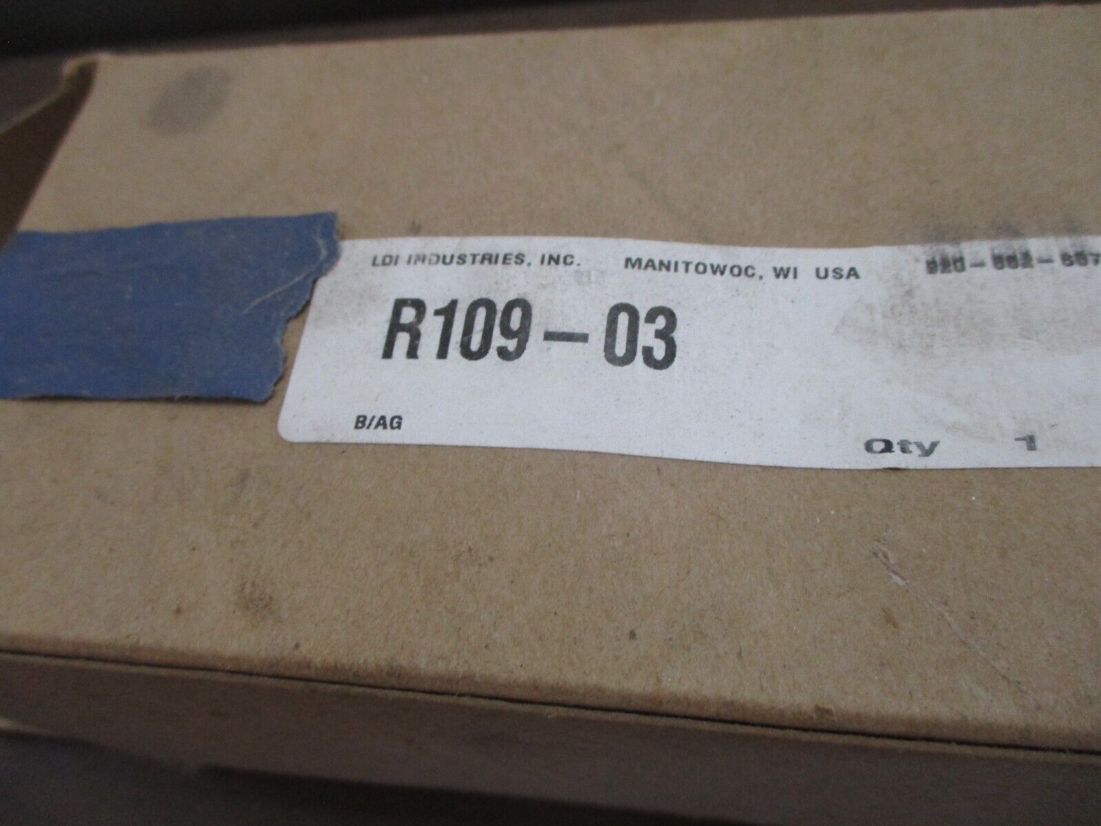 LDI Industries Reservoir R109-03 New Surplus