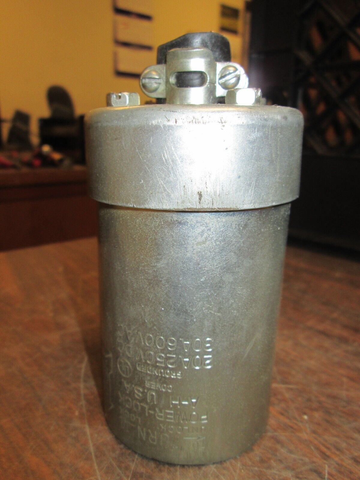 Arrow-Hart Power-Lock Receptacle 30A 600V Used