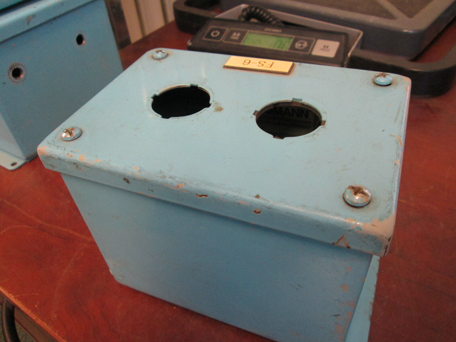 Wiegmann Push Button Station PBXD2 2-Hole Used