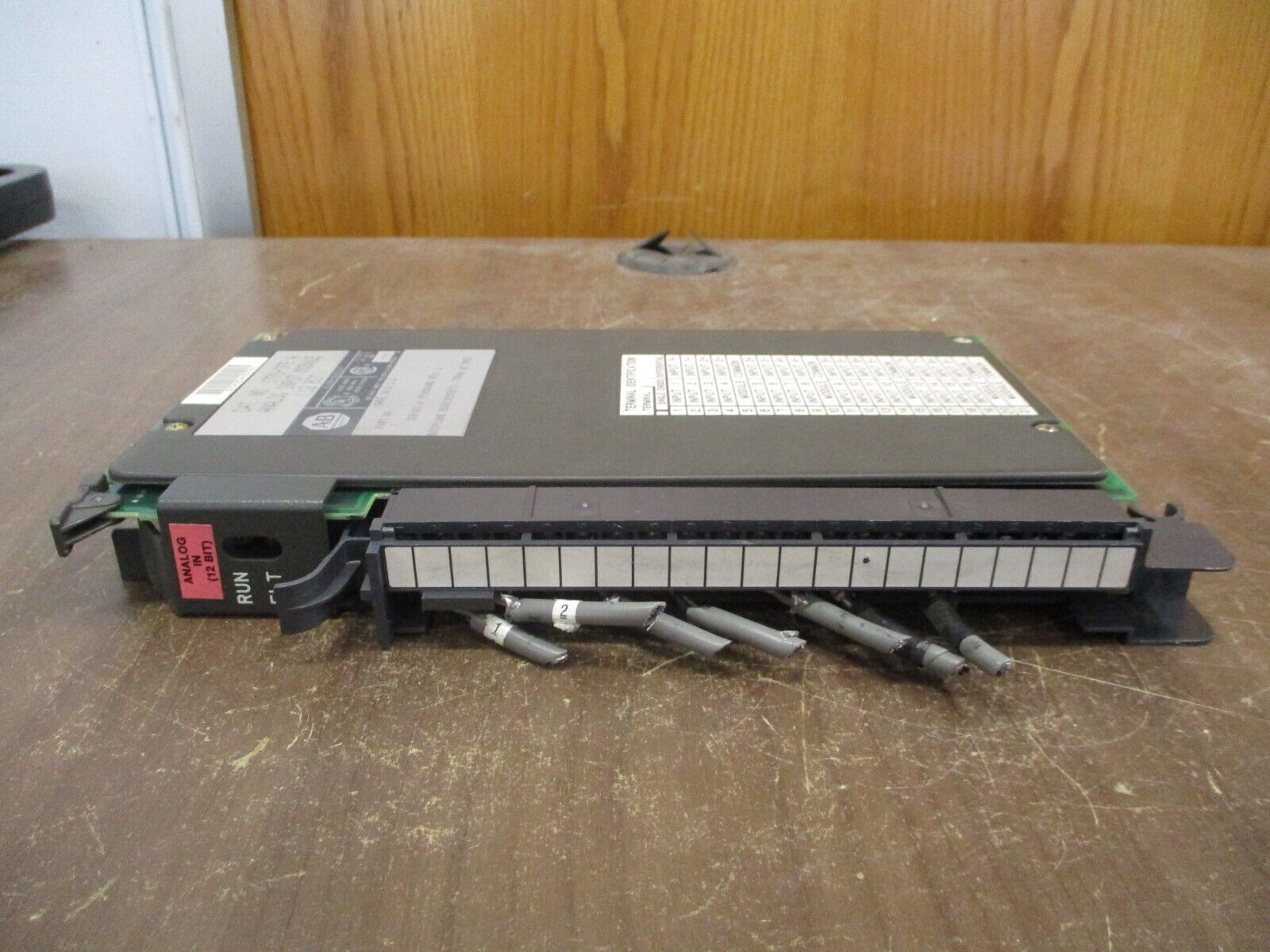 Allen-Bradley Analog Input Module 1771-IFE Ser. A F/W Rev. L 12 Bit Used