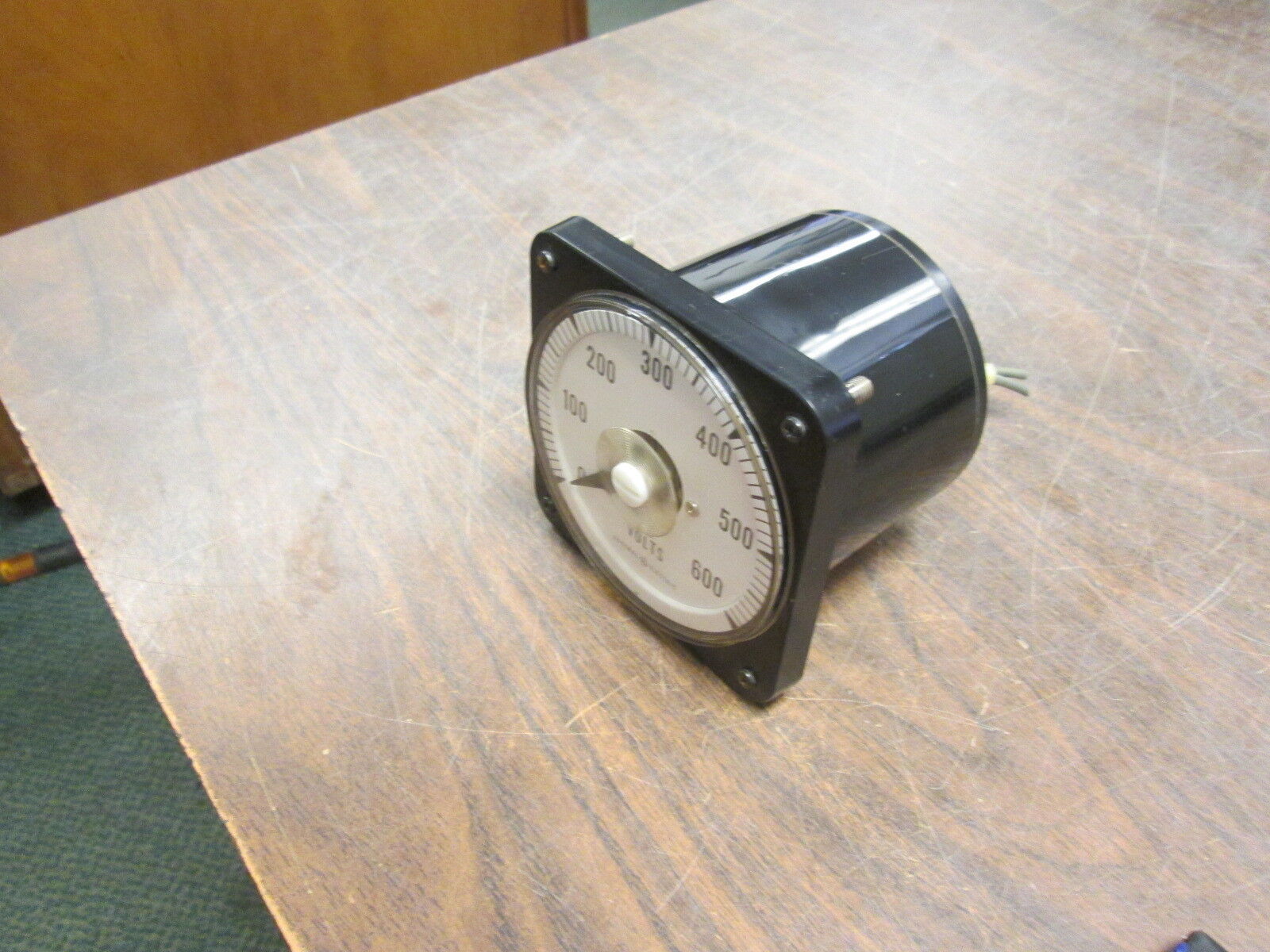 GE AC Voltmeter 103021SJSJ7MKS/P Range: 0-600V Used