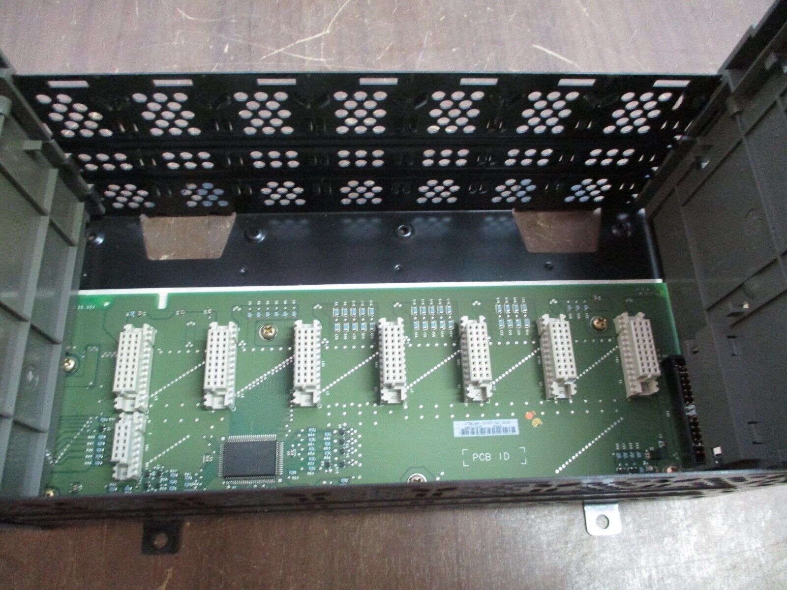 Allen-Bradley SLC 500 PLC Rack w/ Power Supply 1746-A7 / 1746-P2 7-Slot, Used