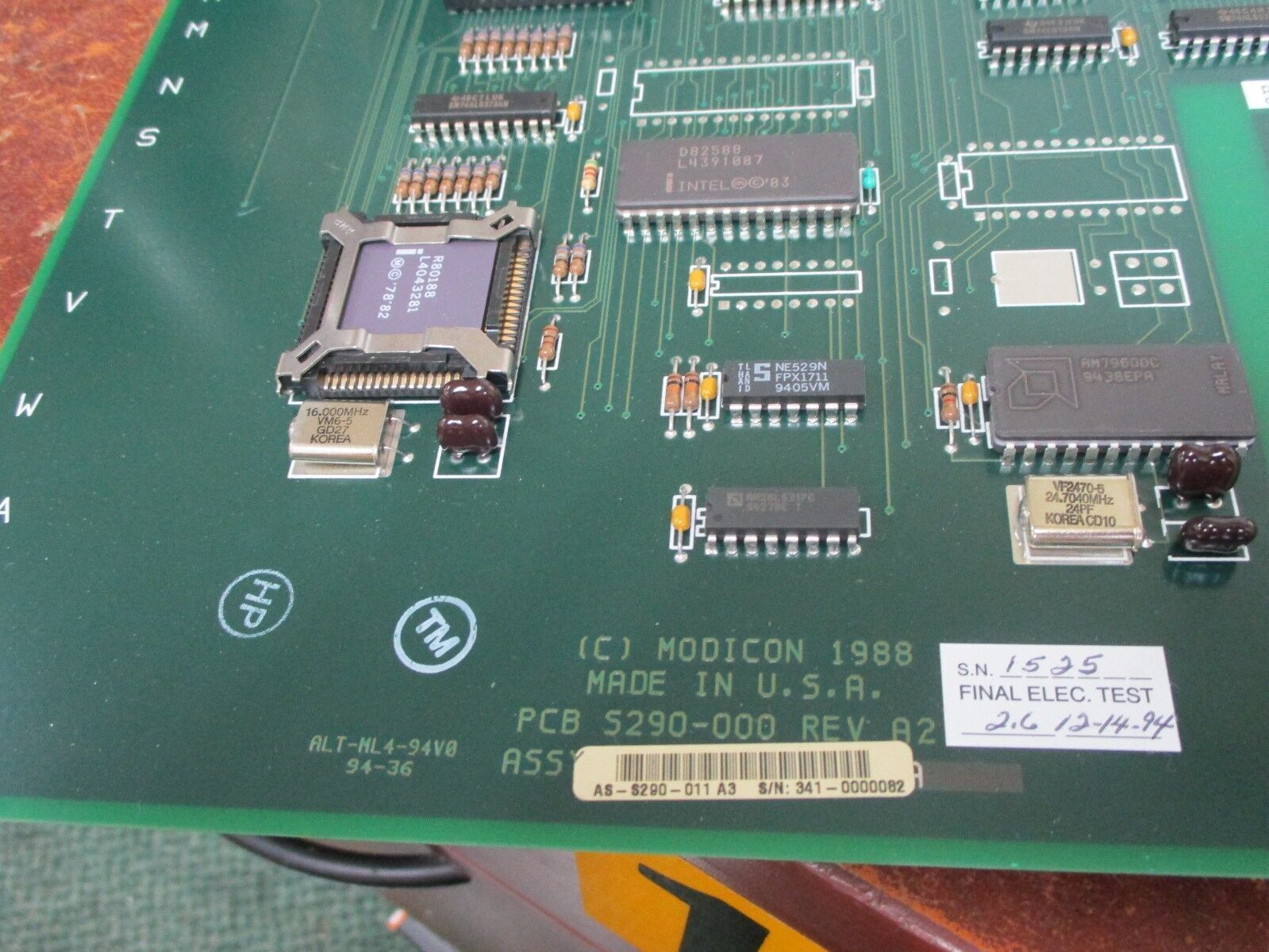 Modicon Control Board AS-S290-011A3 New Surplus