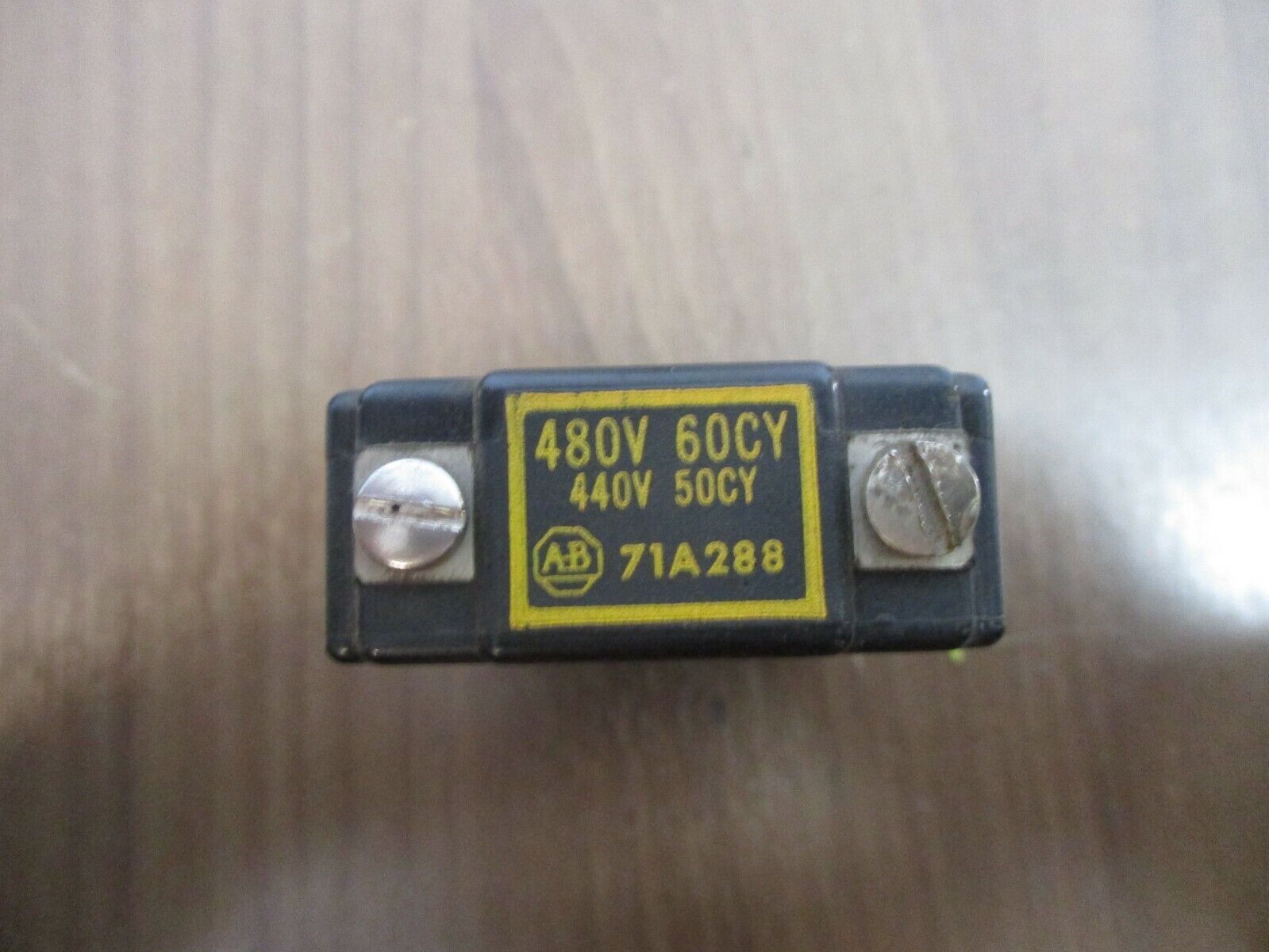 Allen-Bradley Magnetic Coil 71A288 480V@60Hz 440V@50Hz Used