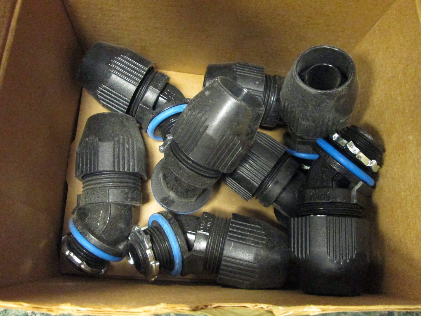 Thomas & Betts 45 Degree Liquidtight Connector LT450 Size 1/2" *Box of 8*