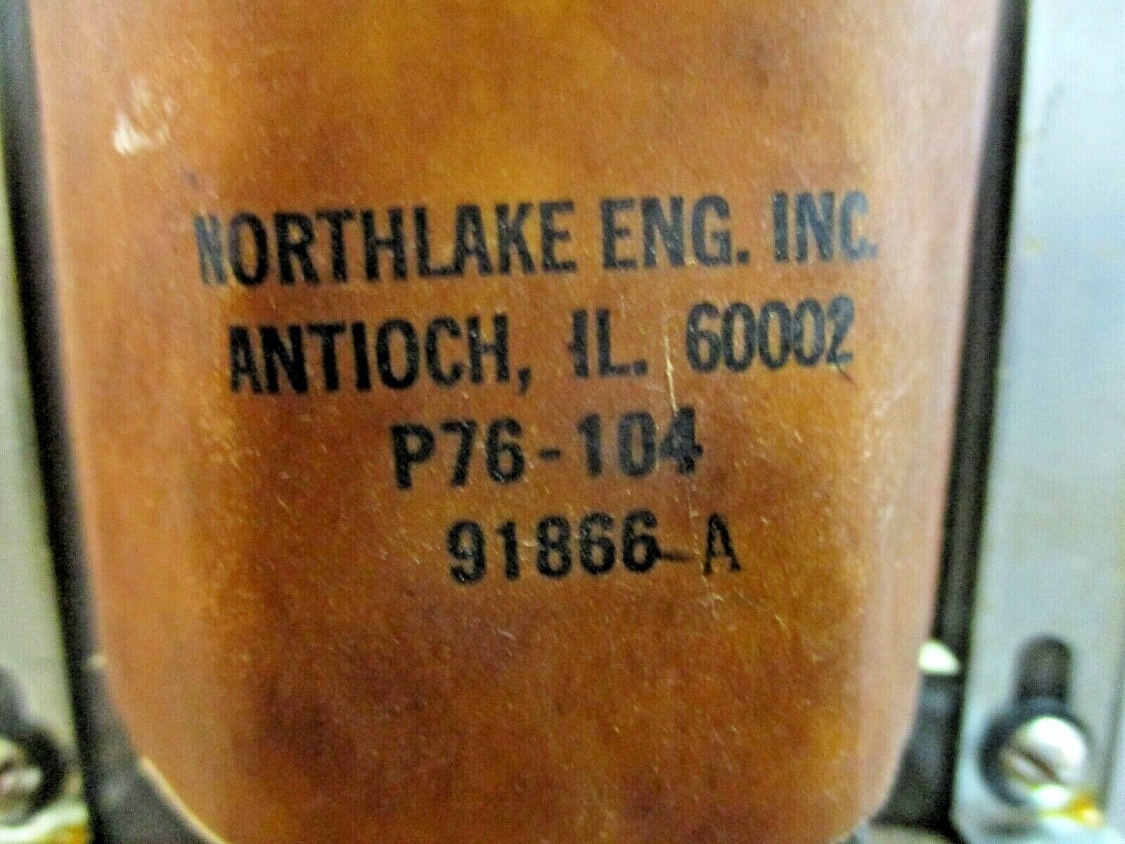 Northlake Engineering Transformer P76-104 Used