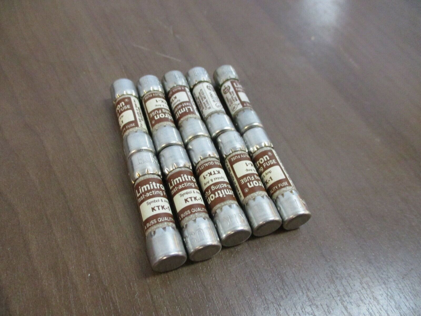 Bussmann Limitron Fuse KTK1 1A 600V *Box of 10* New Surplus