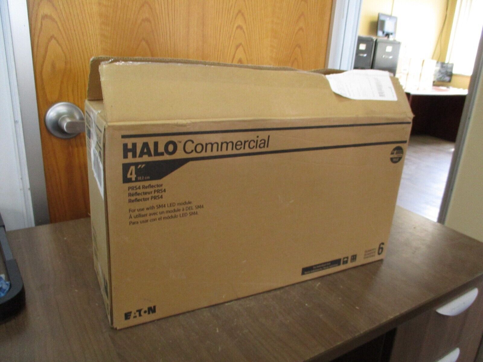 Eaton Halo Commercial Wall Wash Trip 41SWWMW 4" Deep Matte White *Box of 6*