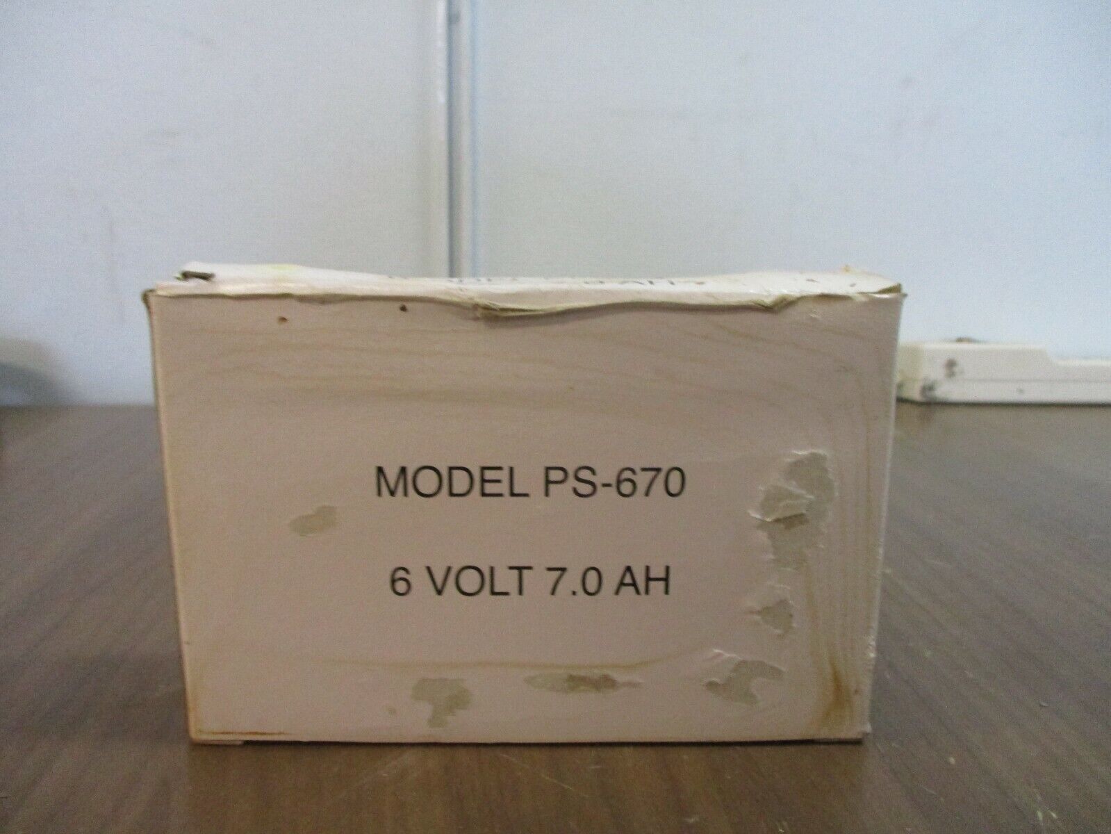 Power Sonic Sealed Rechargeable Battery PS-670 6V 7 A/Hr Lead Acid New Surplus