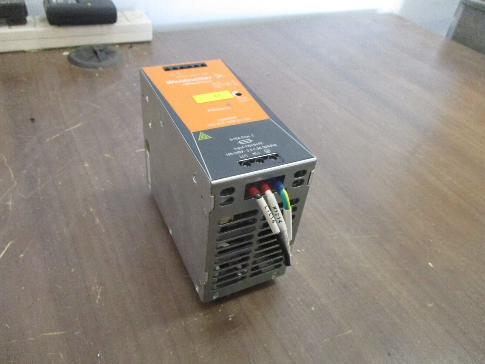 Weidmuller ConnectPower Pro Eco DIN-Rail Power Supply 1469490000 240W Used