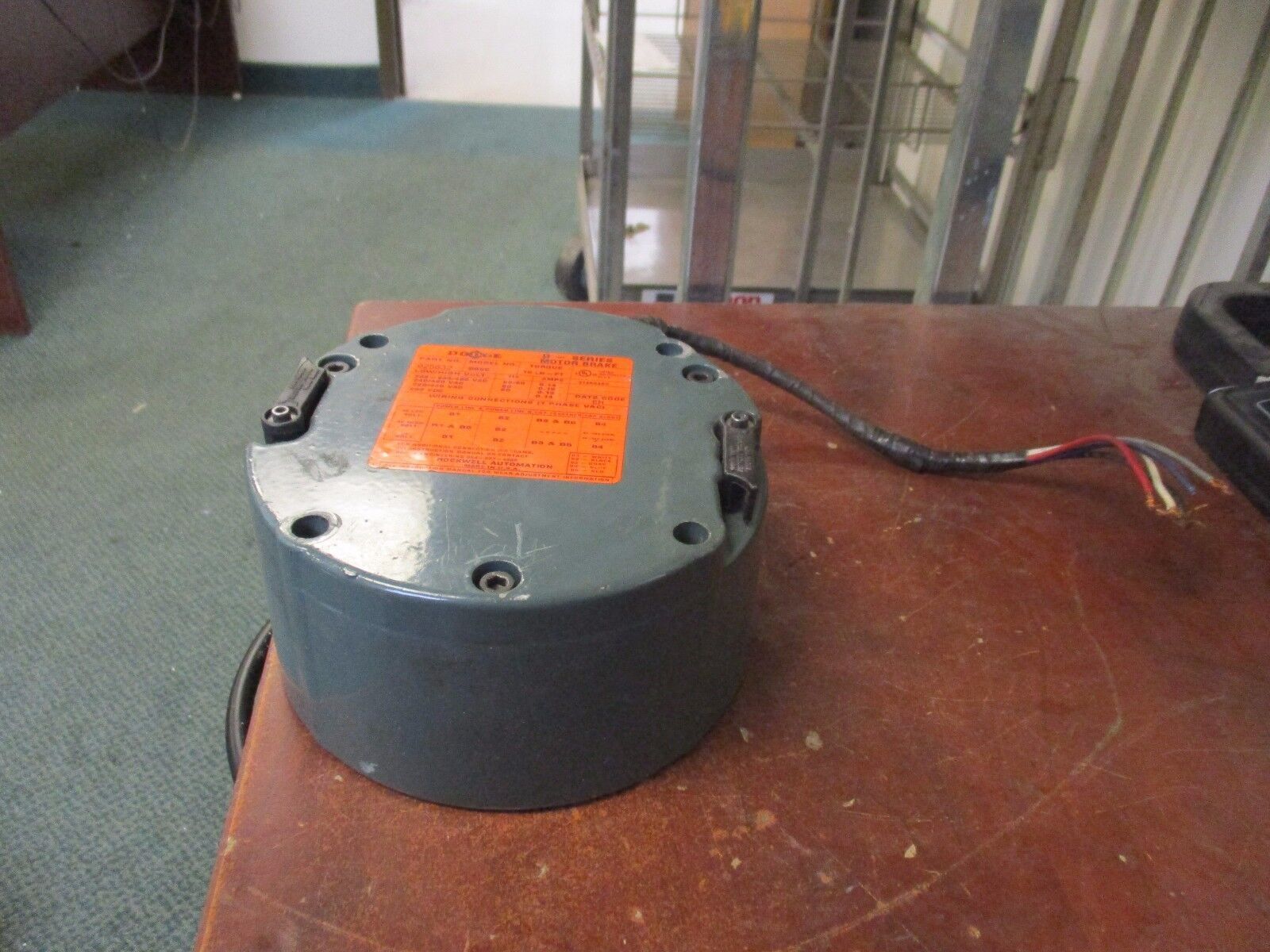 Dodge D-Series Motor Brake 025632 10FT/Lbs Torque 1-Ph Used