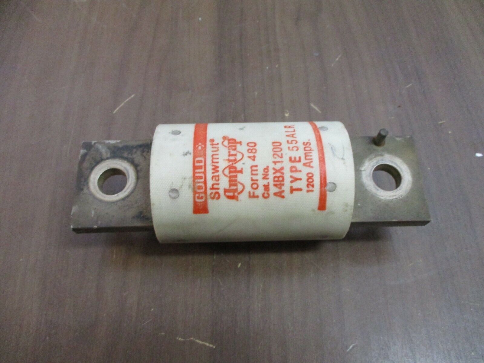 Gould Shawmut Amp-Trap Fuse A4BX1200 1200A 600V Used