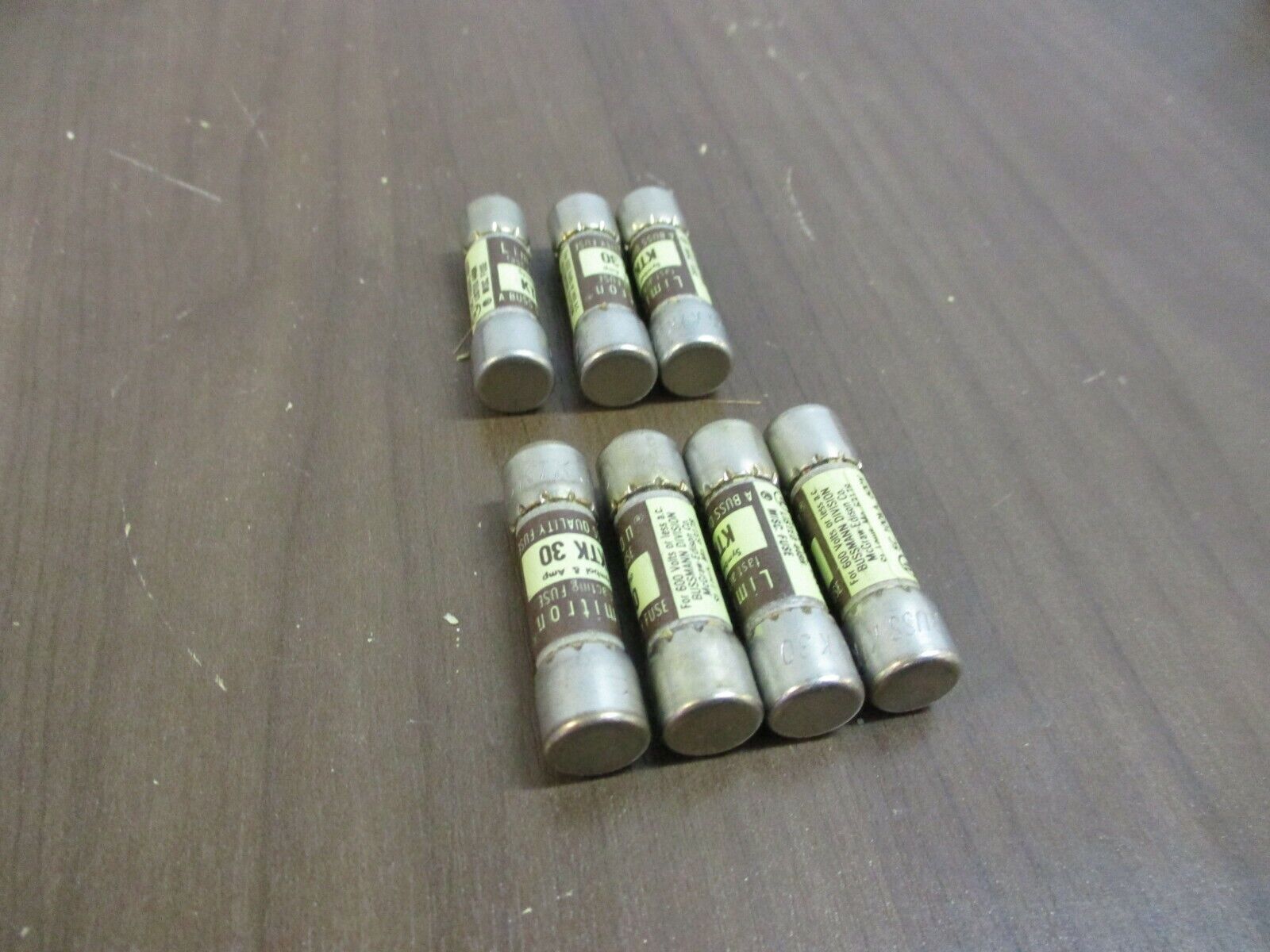 Bussmann Limitron Fuse KTK30 30A 600V *Box of 7* New Surplus