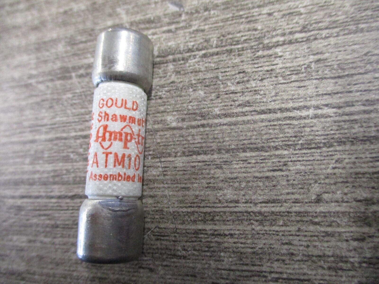 Gould Shawmut Amp-Trap Fuse ATM10 10A 600V * Lot of 6 * Used