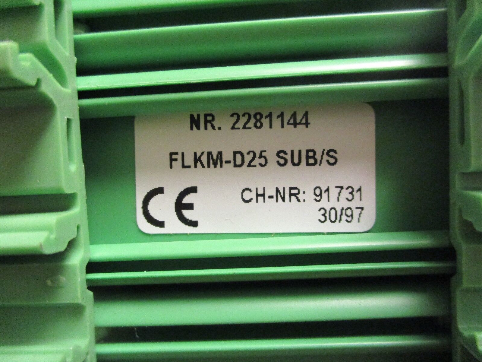 Phoenix Contact Interface Module FLKM-D25 SUB/S Used