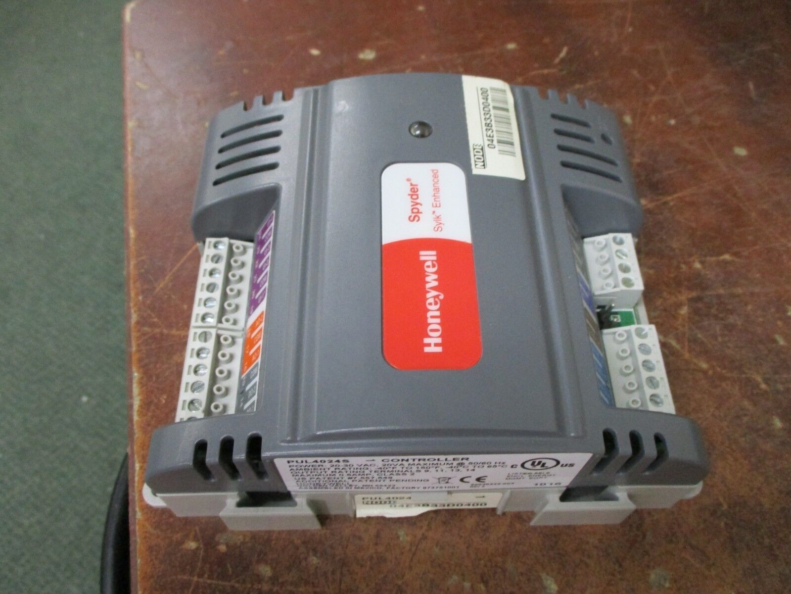 Honeywell Spyder Sylk Enhanced Controller PUL4024S 20-30V 20VA 50/60Hz Used