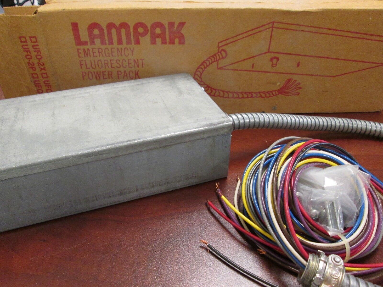 Dual-Lite Emergency Battery UFO-3X 120/277V 15W New Surplus