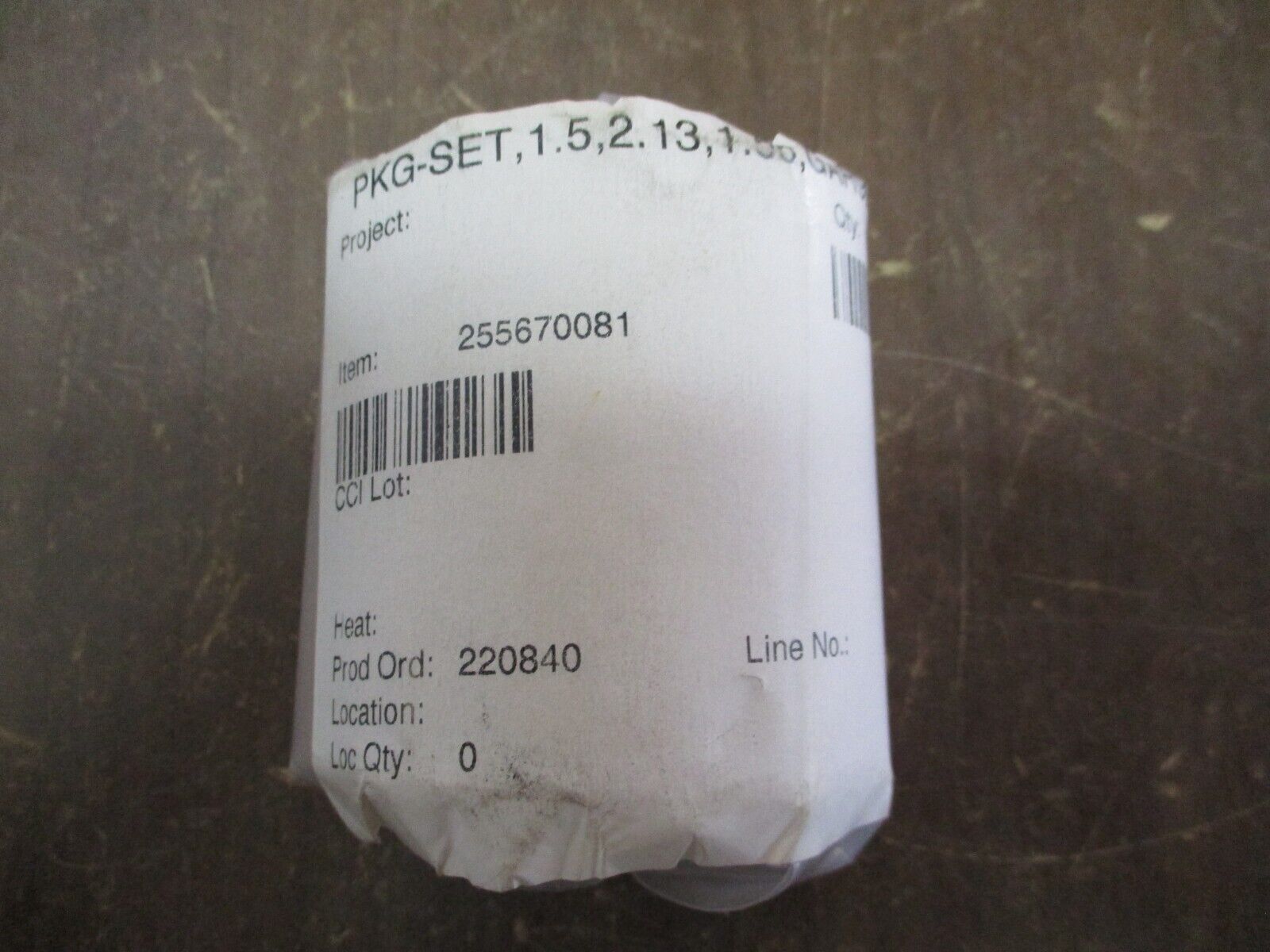 GAR Packing Ring Set 255670081 1.5, 2.18, 1.56 New Surplus
